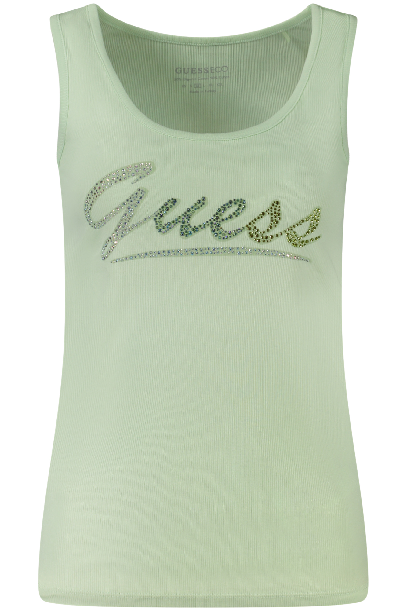 GUESS JEANS CANOTTA DONNA VERDE