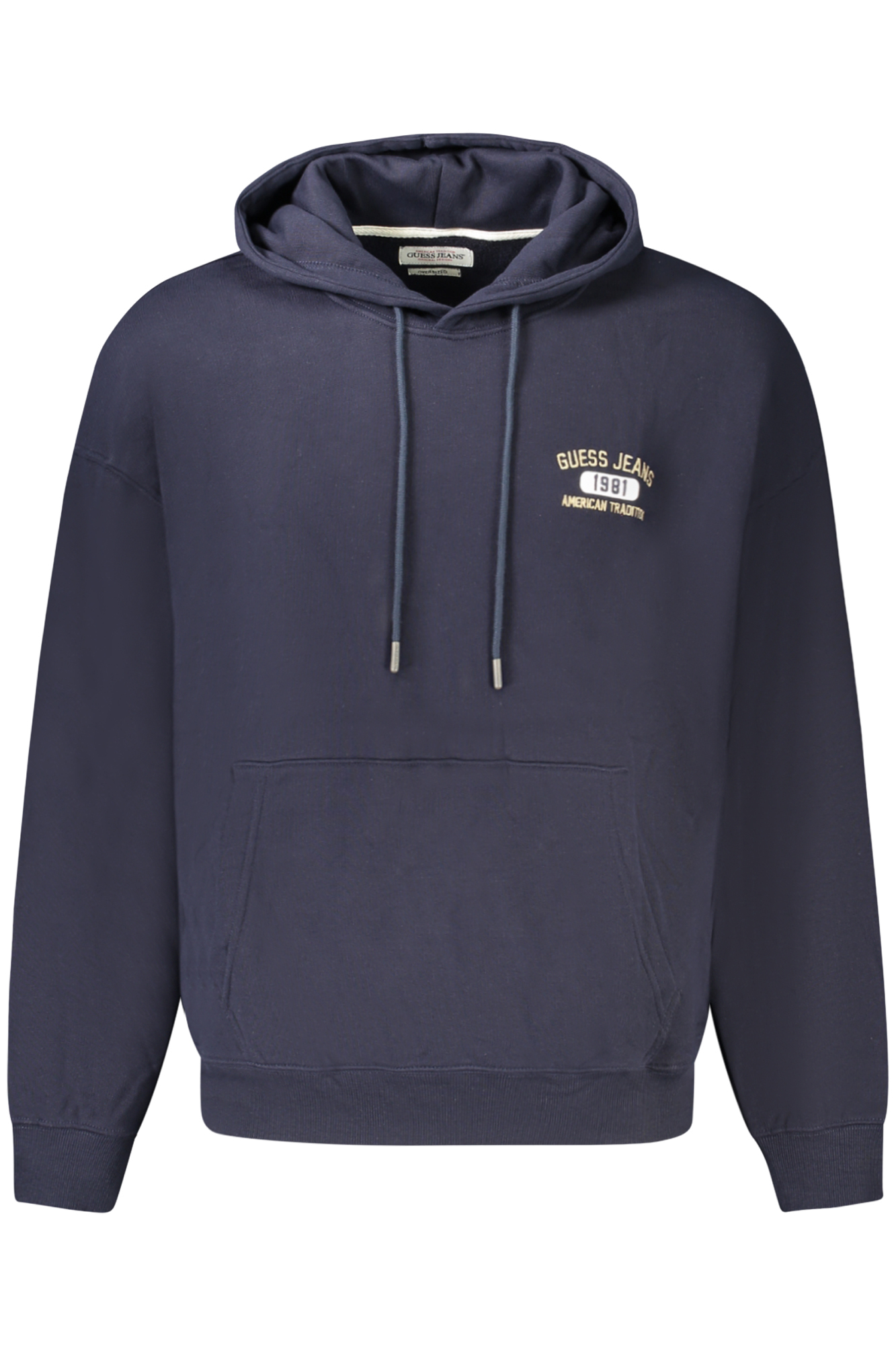 GUESS JEANS FELPA SENZA ZIP UOMO BLU