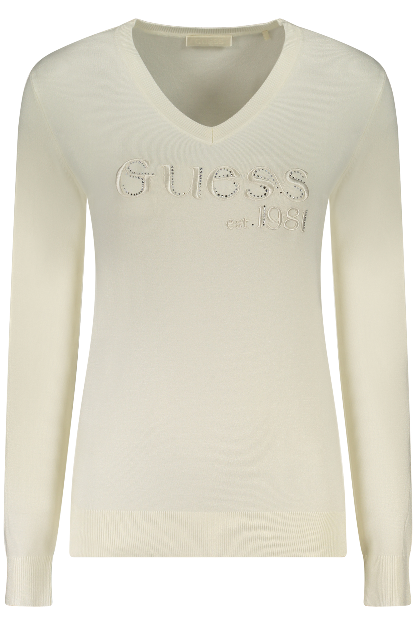GUESS JEANS MAGLIA DONNA BIANCO