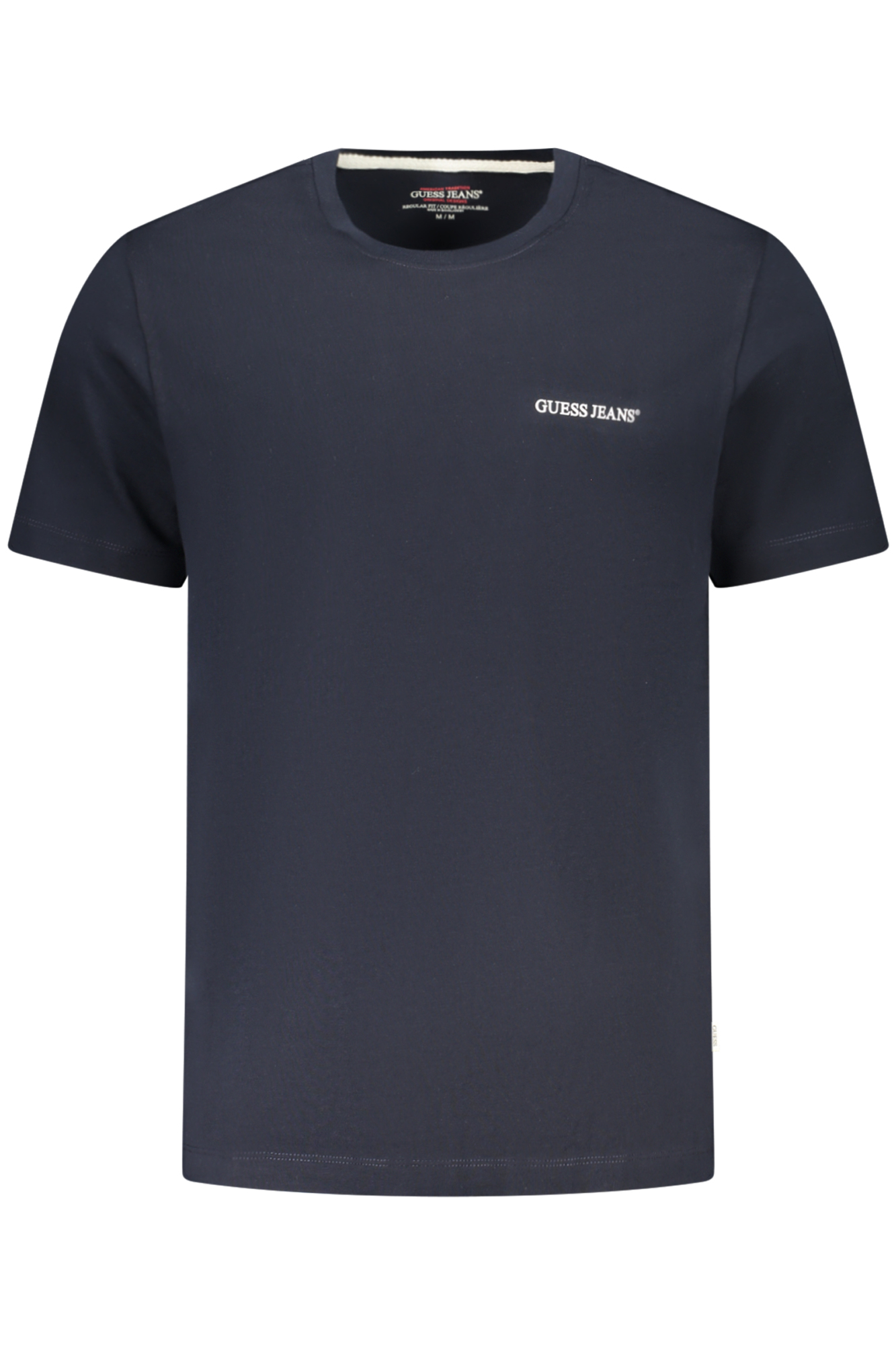 GUESS JEANS T-SHIRT MANICHE CORTE UOMO BLU