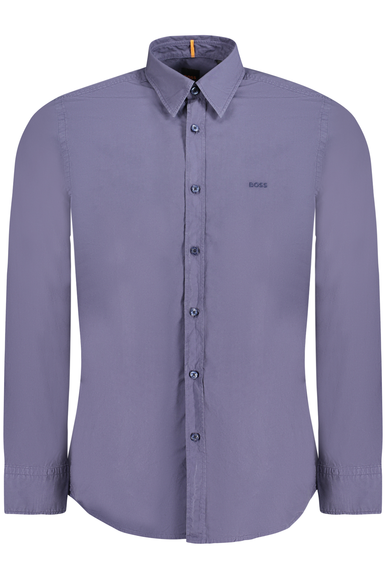 HUGO BOSS CAMICIA MANICHE LUNGHE UOMO BLU
