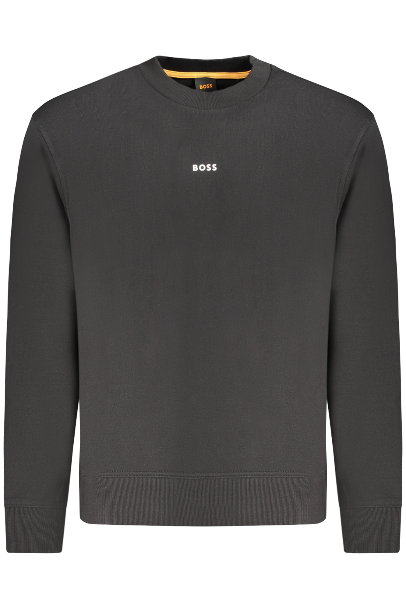 HUGO BOSS FELPA SENZA ZIP UOMO NERO