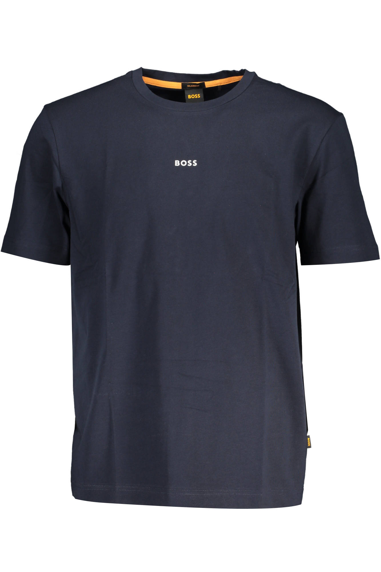HUGO BOSS T-SHIRT MANICHE CORTE UOMO BLU