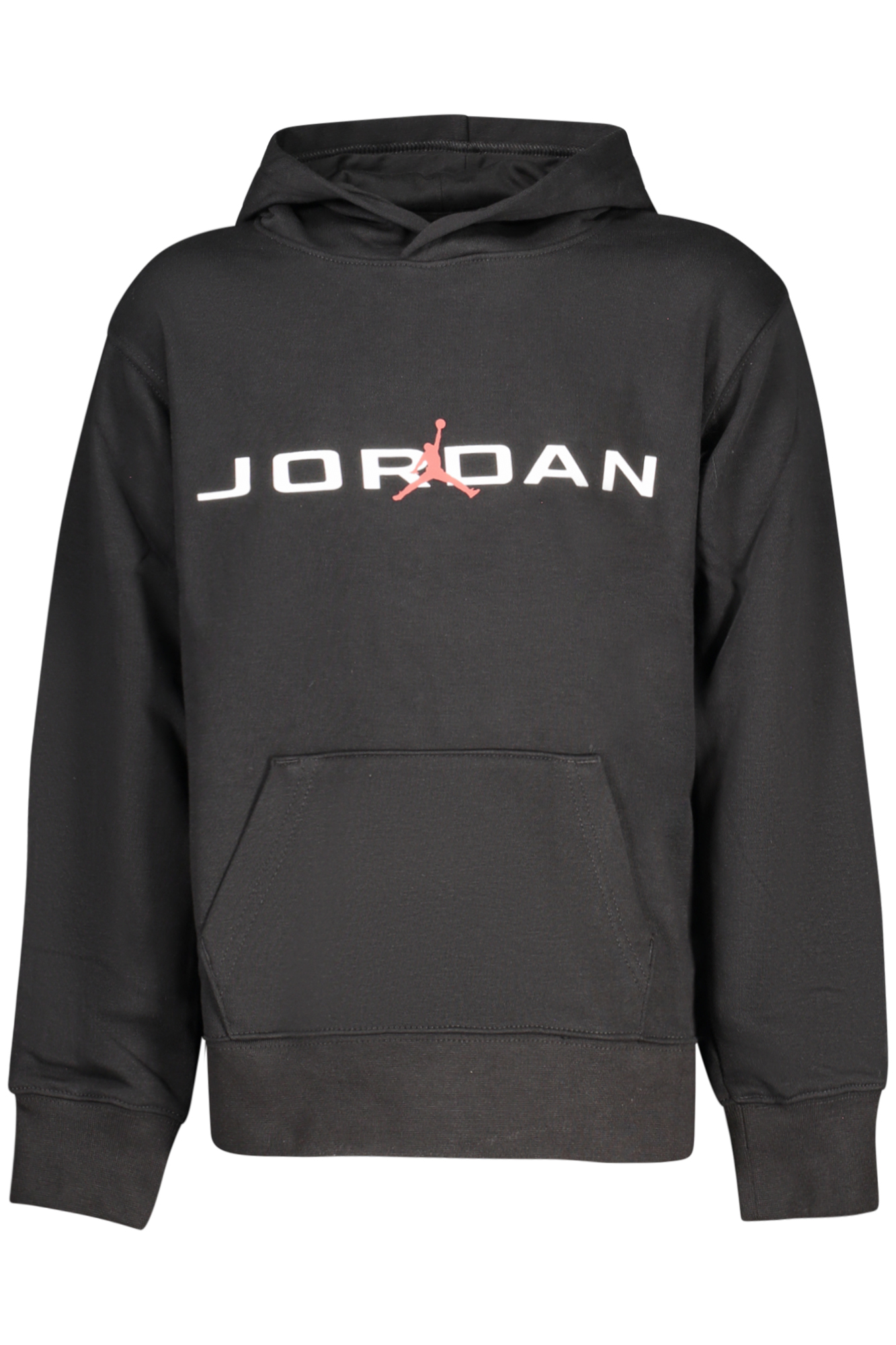 JORDAN FELPA SENZA ZIP BAMBINO NERO