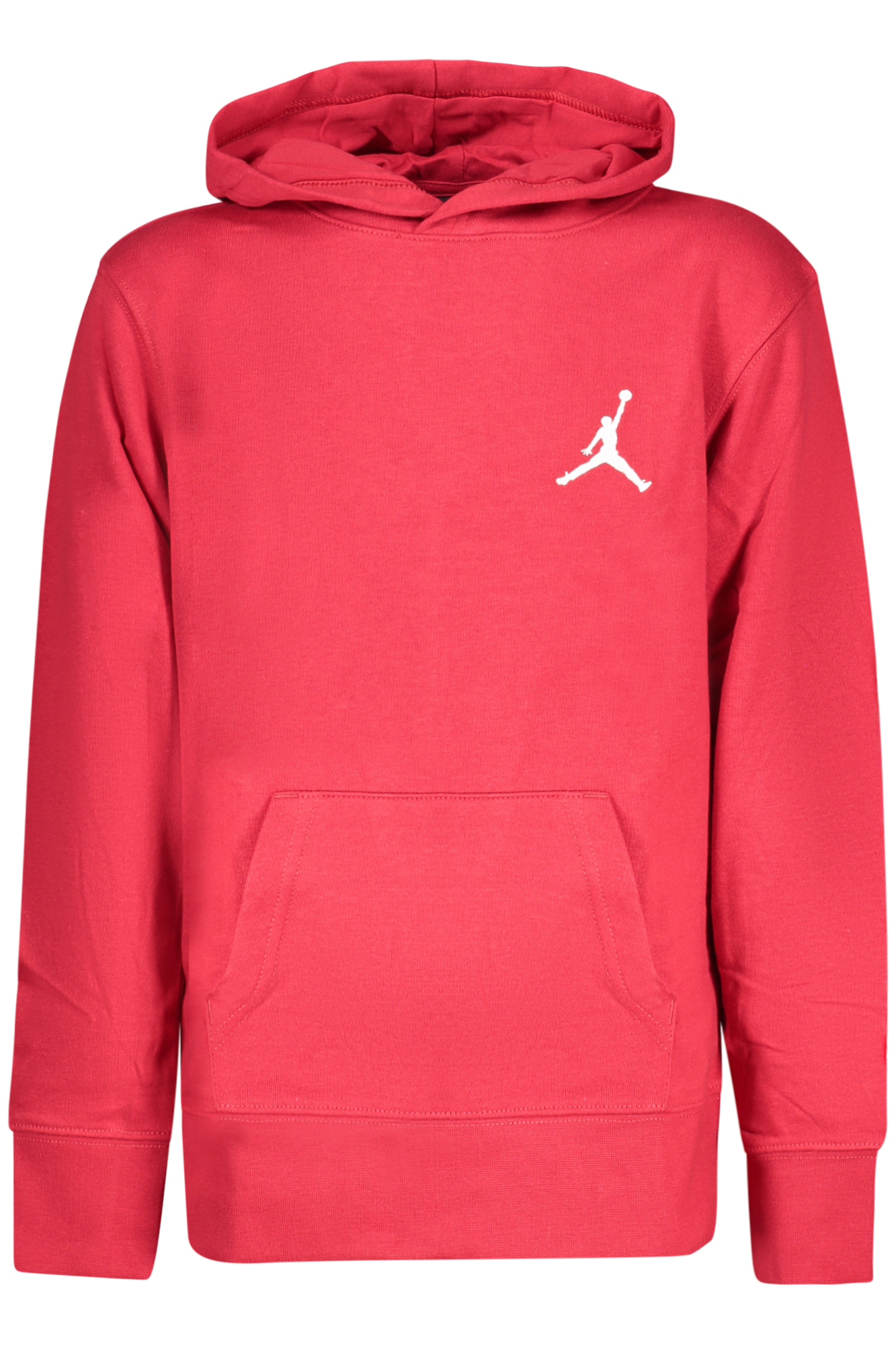 JORDAN FELPA SENZA ZIP BAMBINO ROSSO