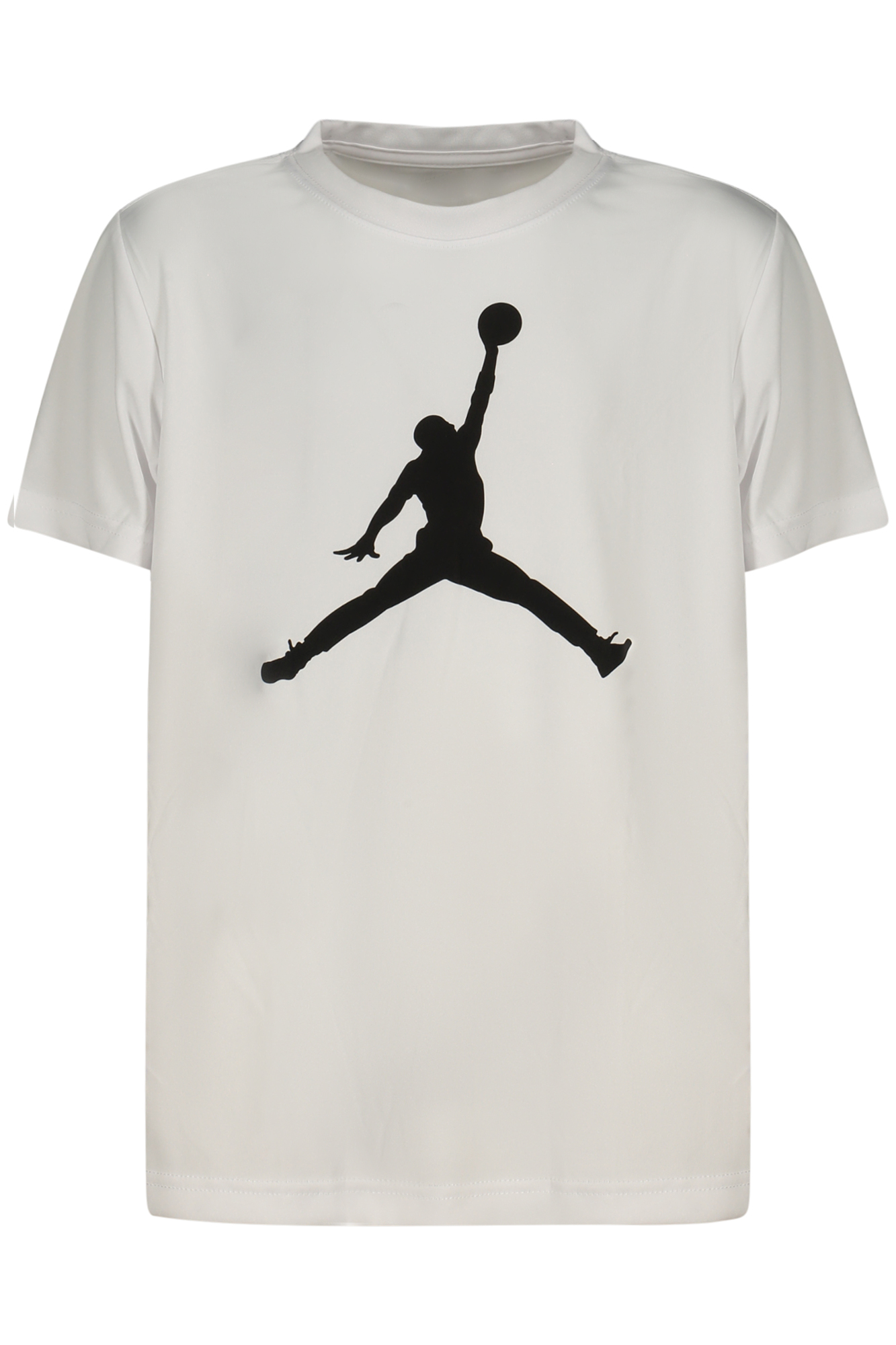 JORDAN T-SHIRT MANICHE CORTE BAMBINO BIANCO
