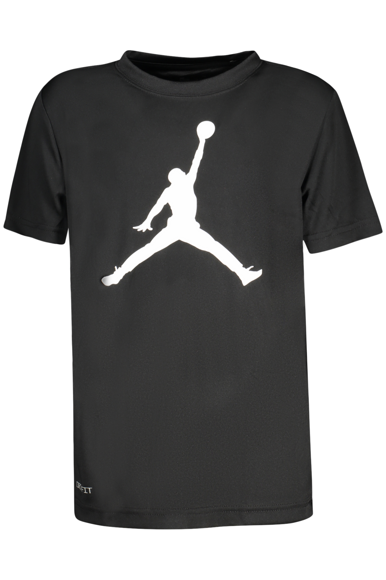 JORDAN T-SHIRT MANICHE CORTE BAMBINO NERO