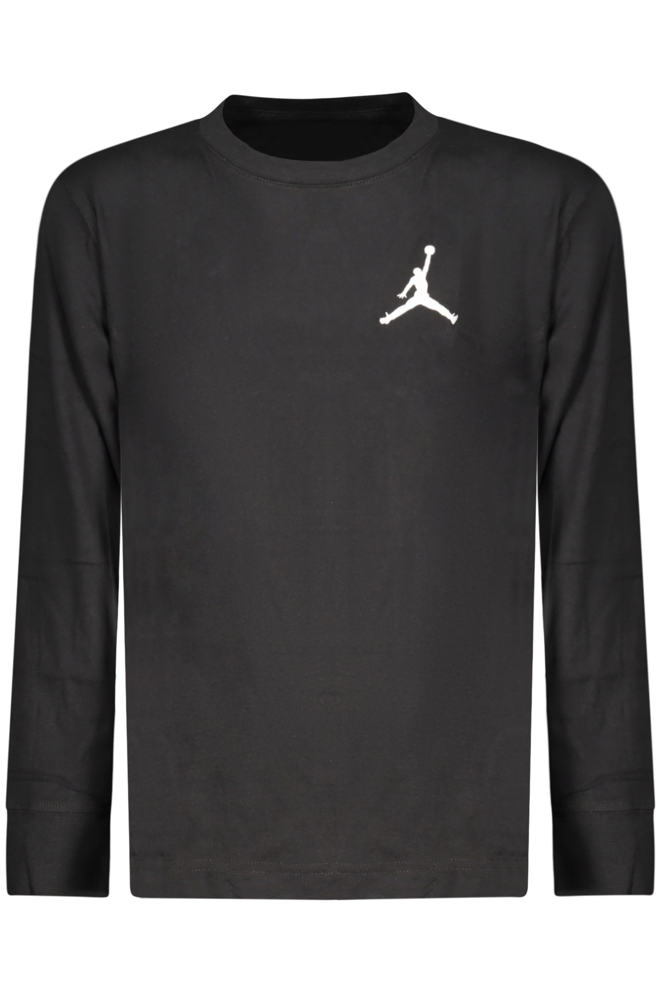 JORDAN T-SHIRT MANICHE LUNGHE BAMBINO NERO