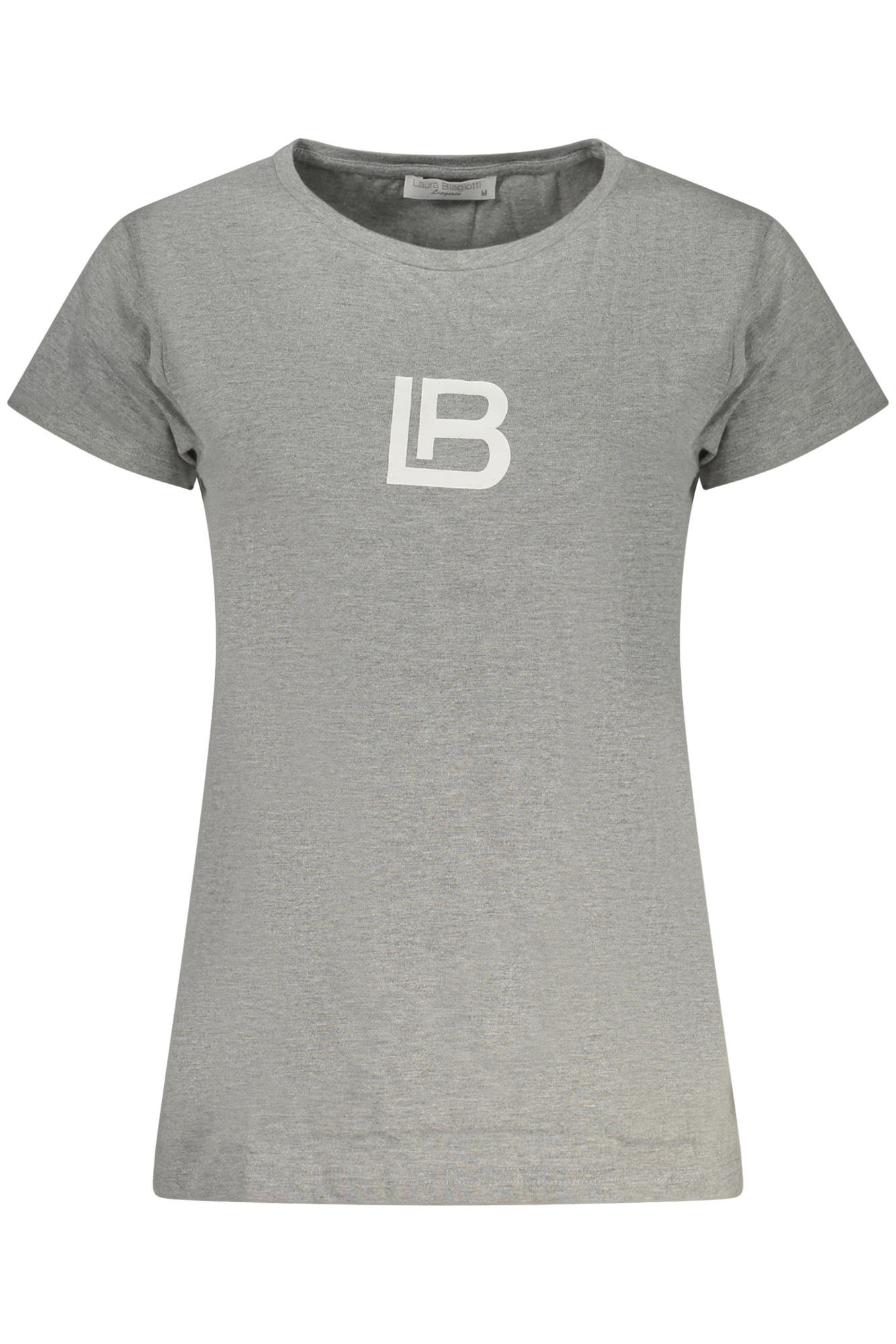 LAURA BIAGIOTTI T-SHIRT ESTERNABILE DONNA GRIGIO