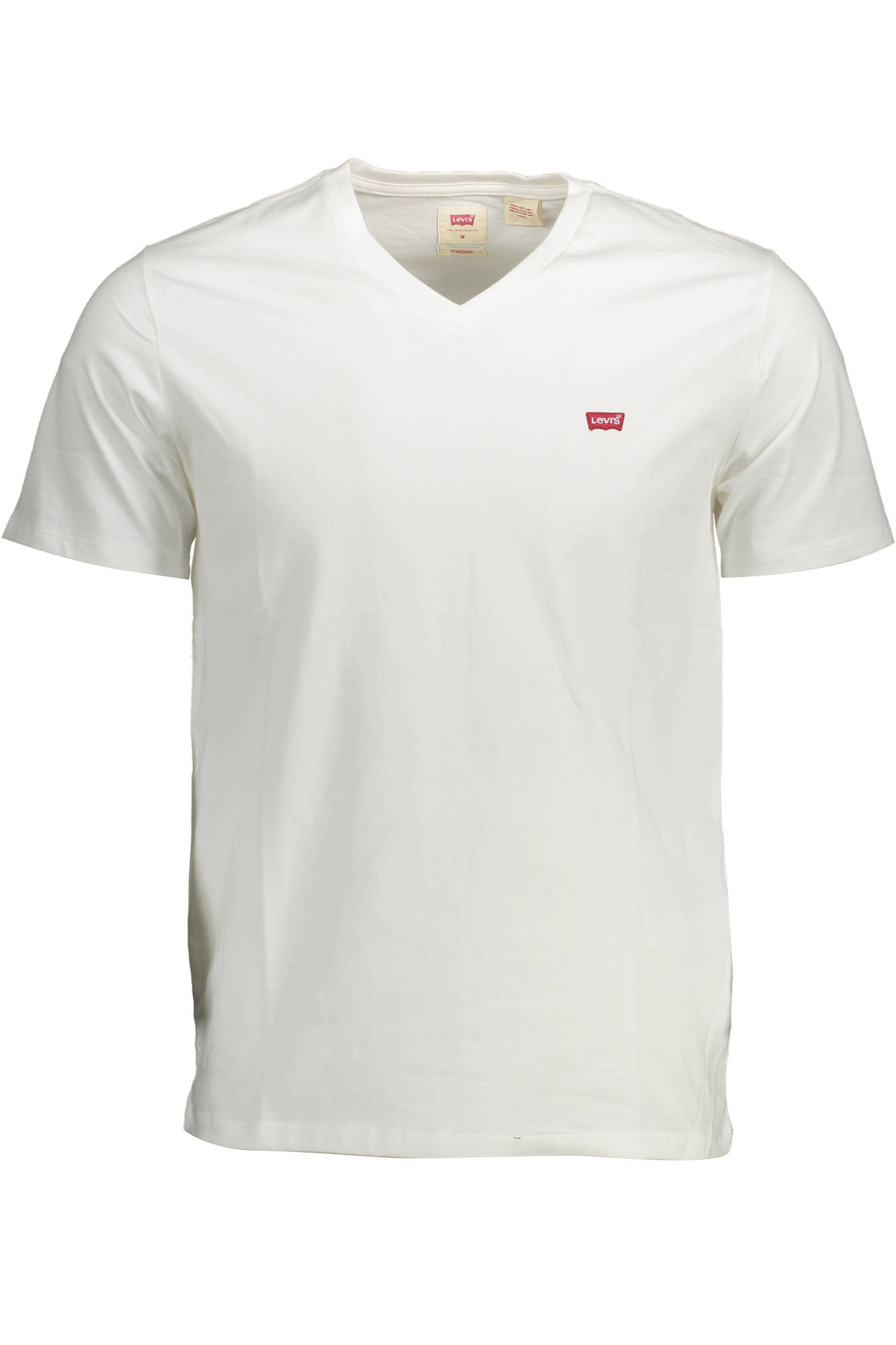 LEVI'S T-SHIRT MANICHE CORTE UOMO BIANCO
