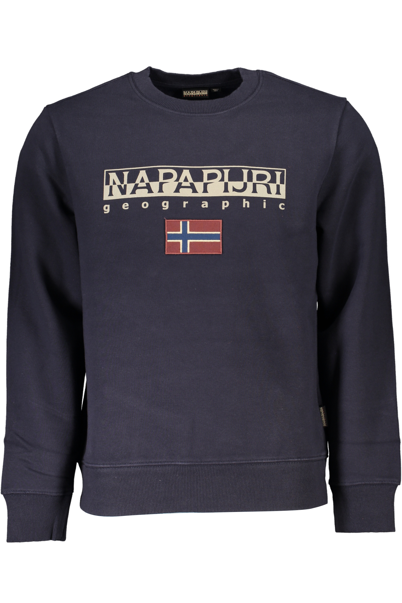 NAPAPIJRI FELPA SENZA ZIP UOMO BLU