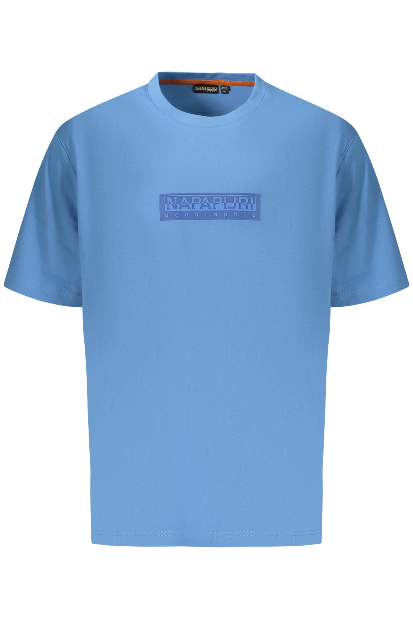 NAPAPIJRI T-SHIRT MANICHE CORTE UOMO AZZURRO