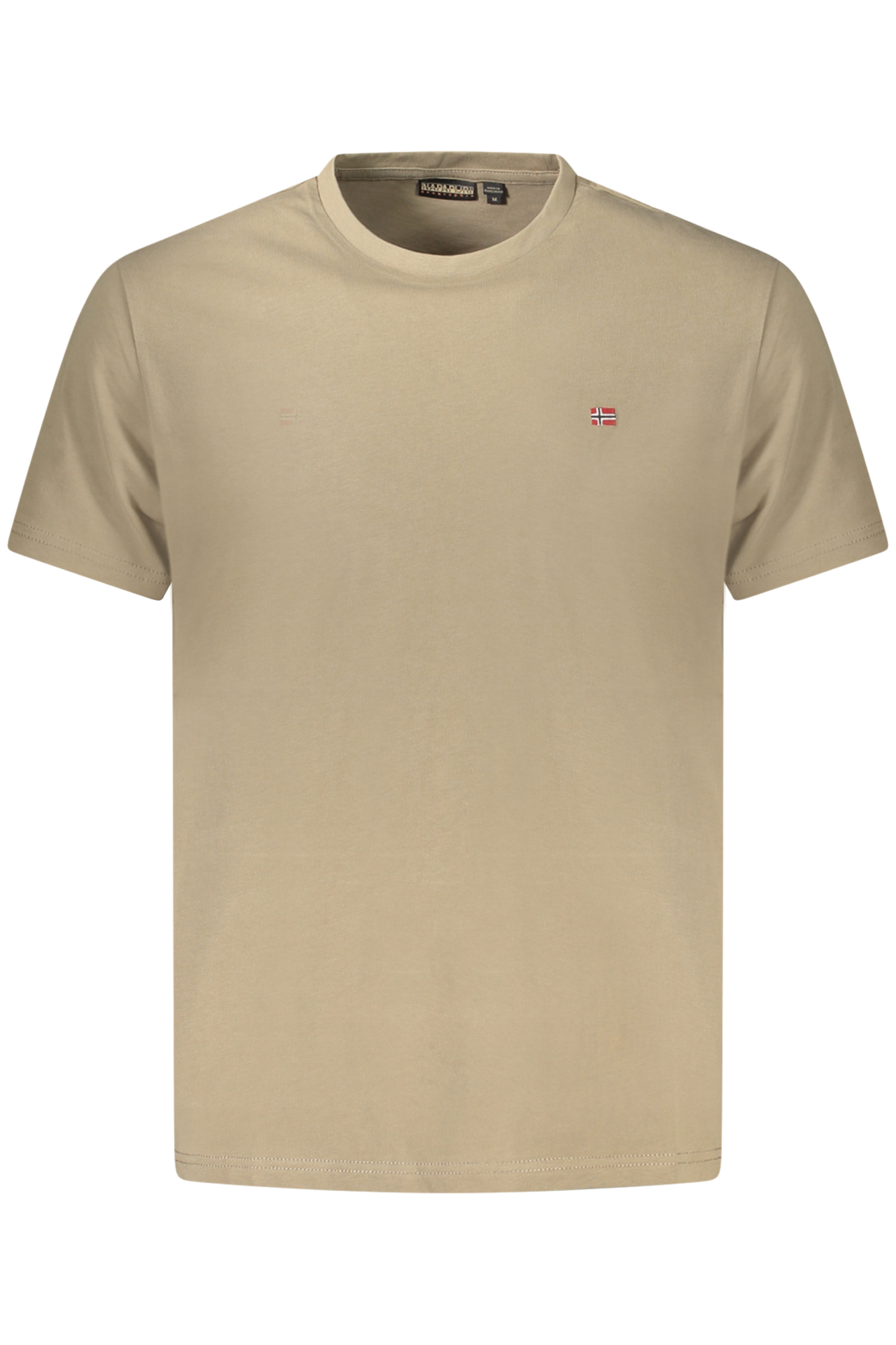 NAPAPIJRI T-SHIRT MANICHE CORTE UOMO MARRONE