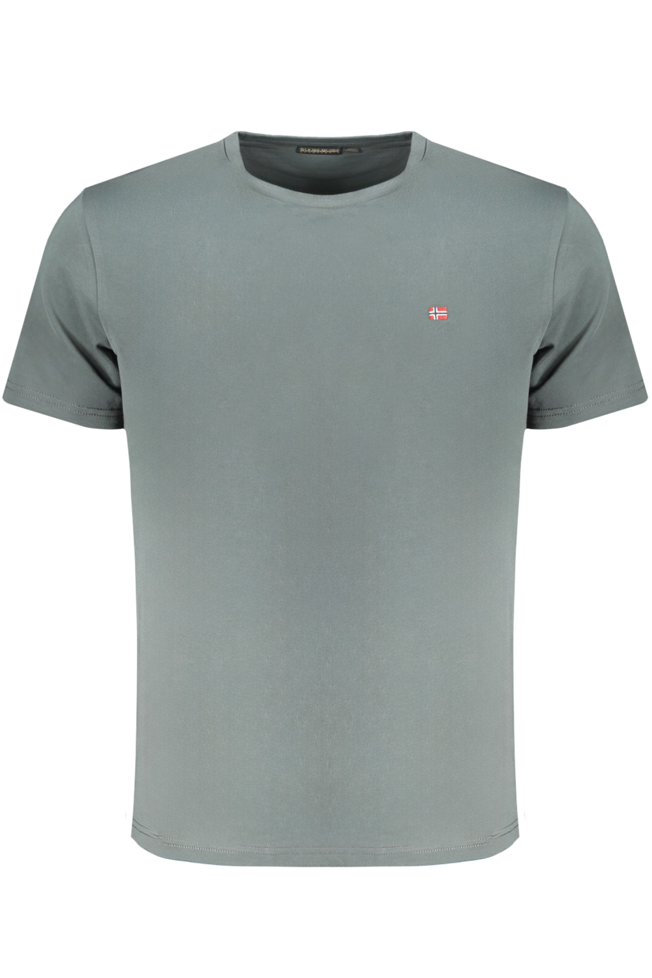 NAPAPIJRI T-SHIRT MANICHE CORTE UOMO VERDE