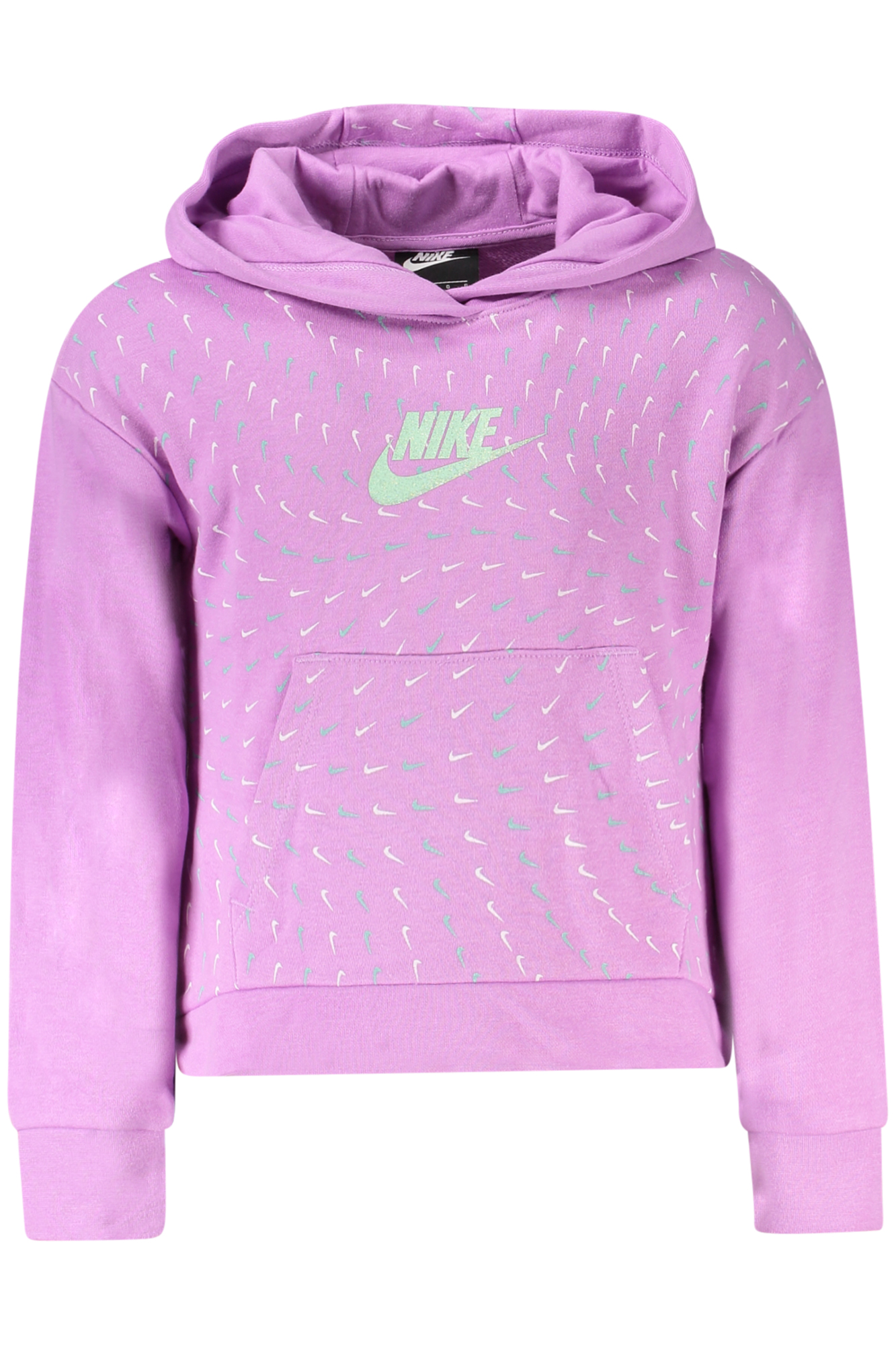 NIKE FELPA SENZA ZIP BAMBINA VIOLA