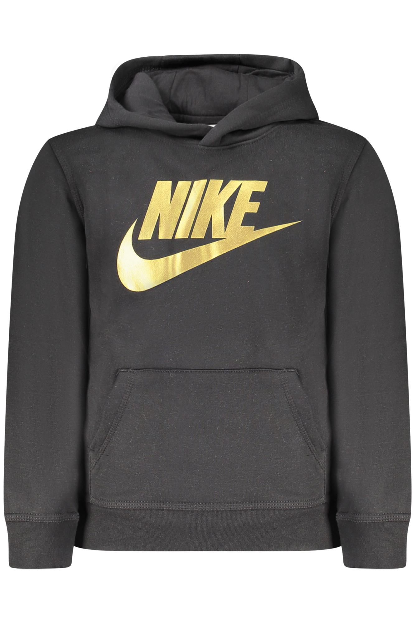 NIKE FELPA SENZA ZIP BAMBINO NERO