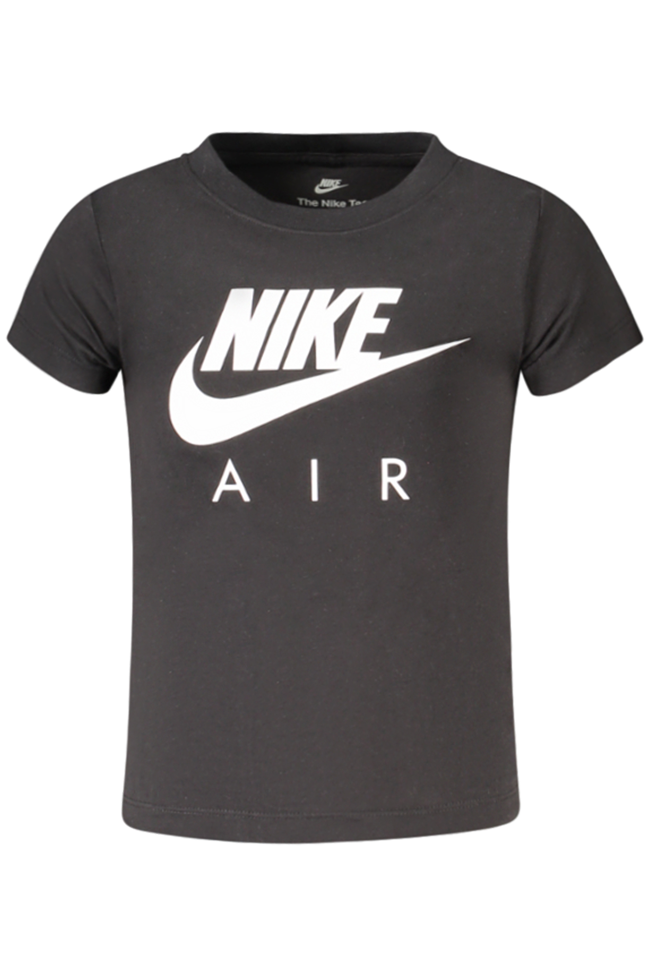 NIKE T-SHIRT MANICHE CORTE BAMBINA NERO