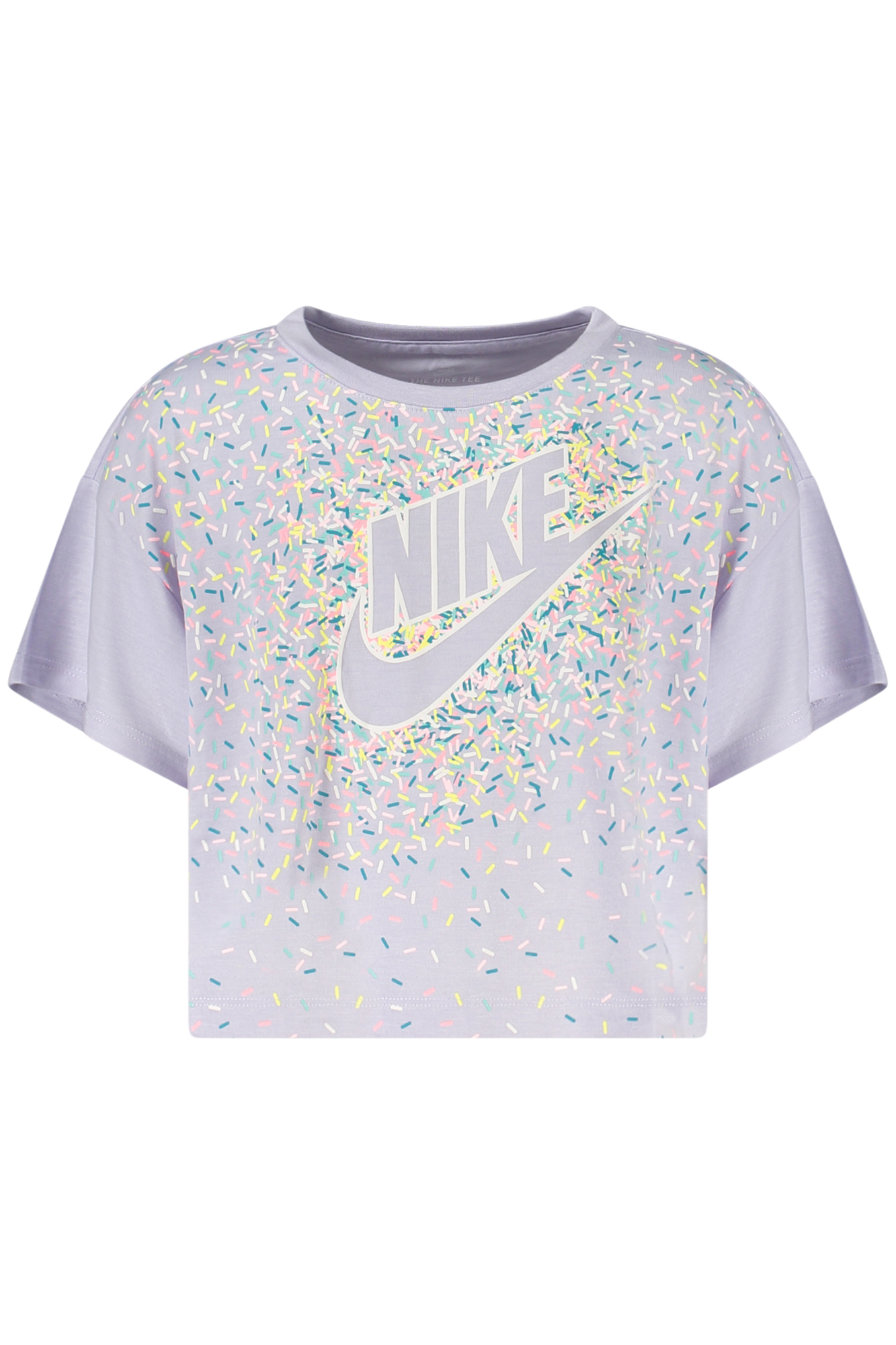 NIKE T-SHIRT MANICHE CORTE BAMBINA VIOLA