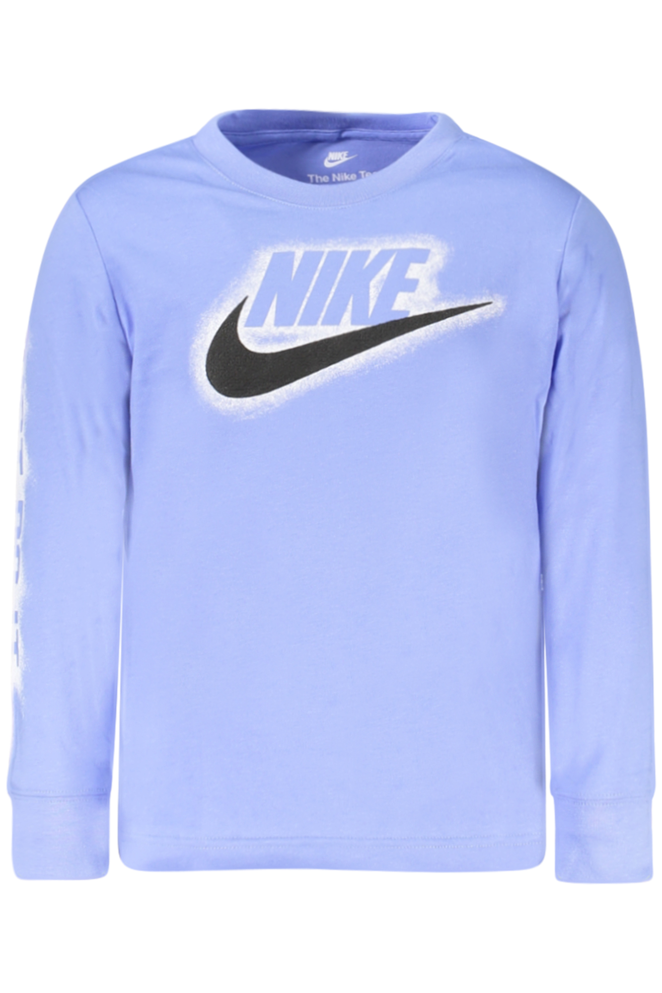 NIKE T-SHIRT MANICHE LUNGHE BAMBINO AZZURRO
