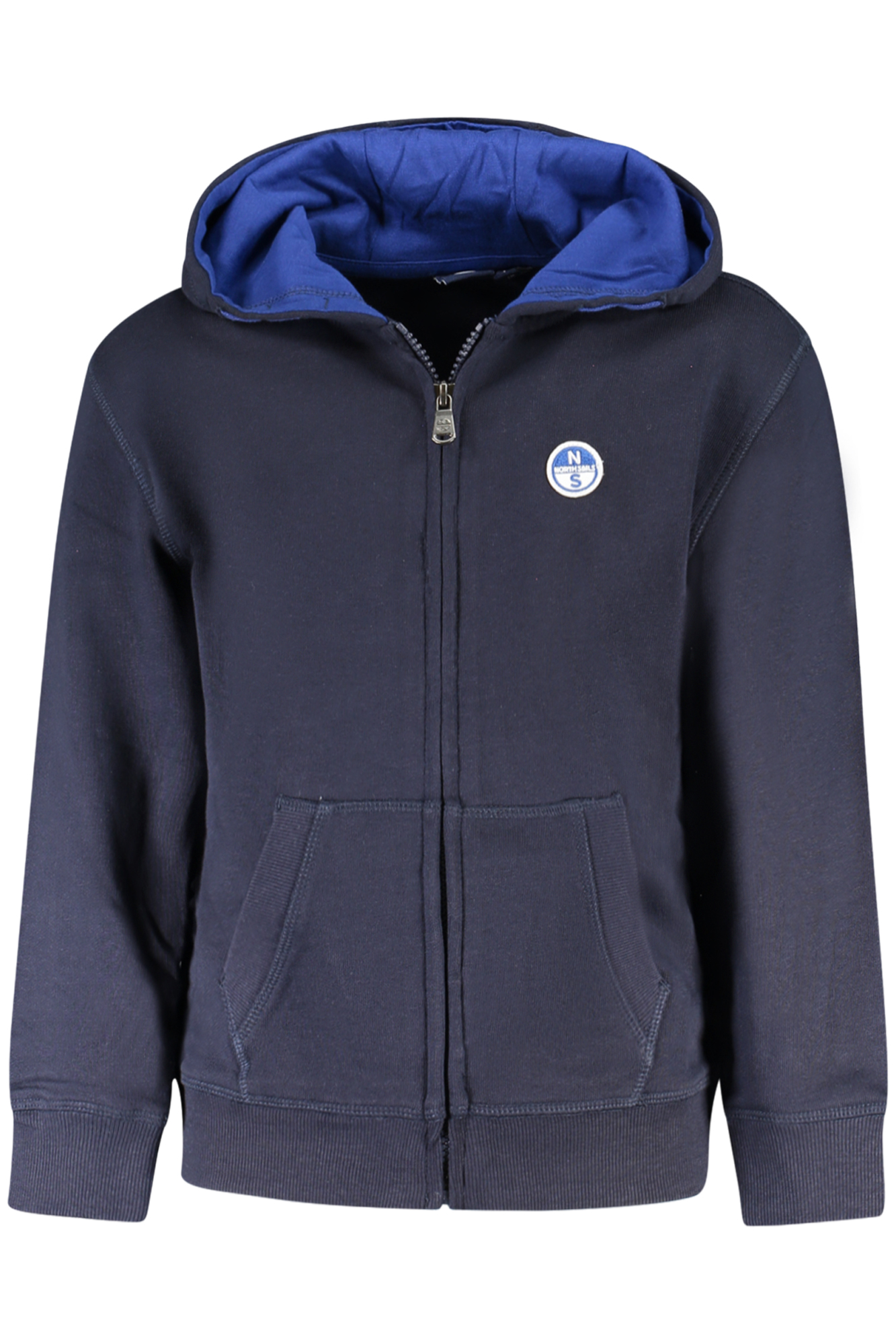 NORTH SAILS FELPA CON ZIP BAMBINO BLU