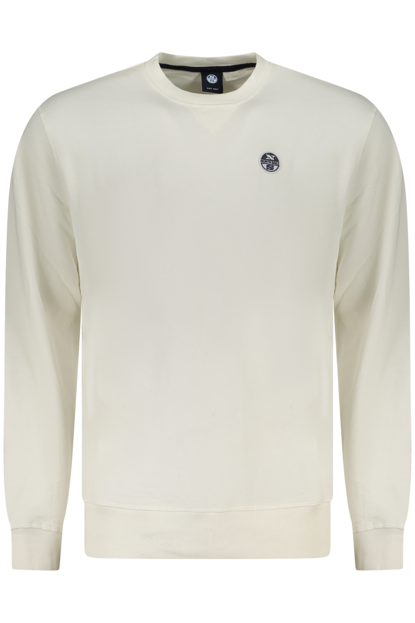 NORTH SAILS FELPA SENZA ZIP UOMO BIANCO
