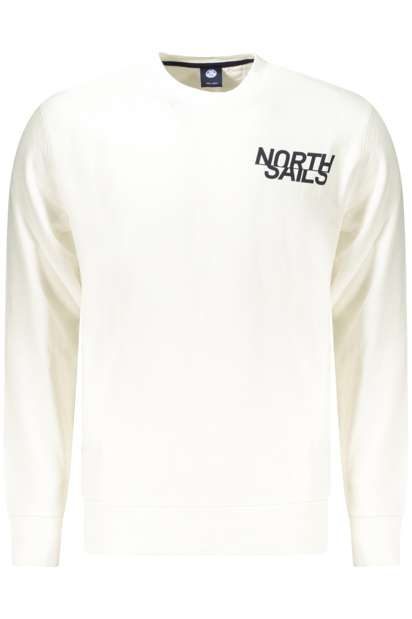 NORTH SAILS FELPA SENZA ZIP UOMO BIANCO