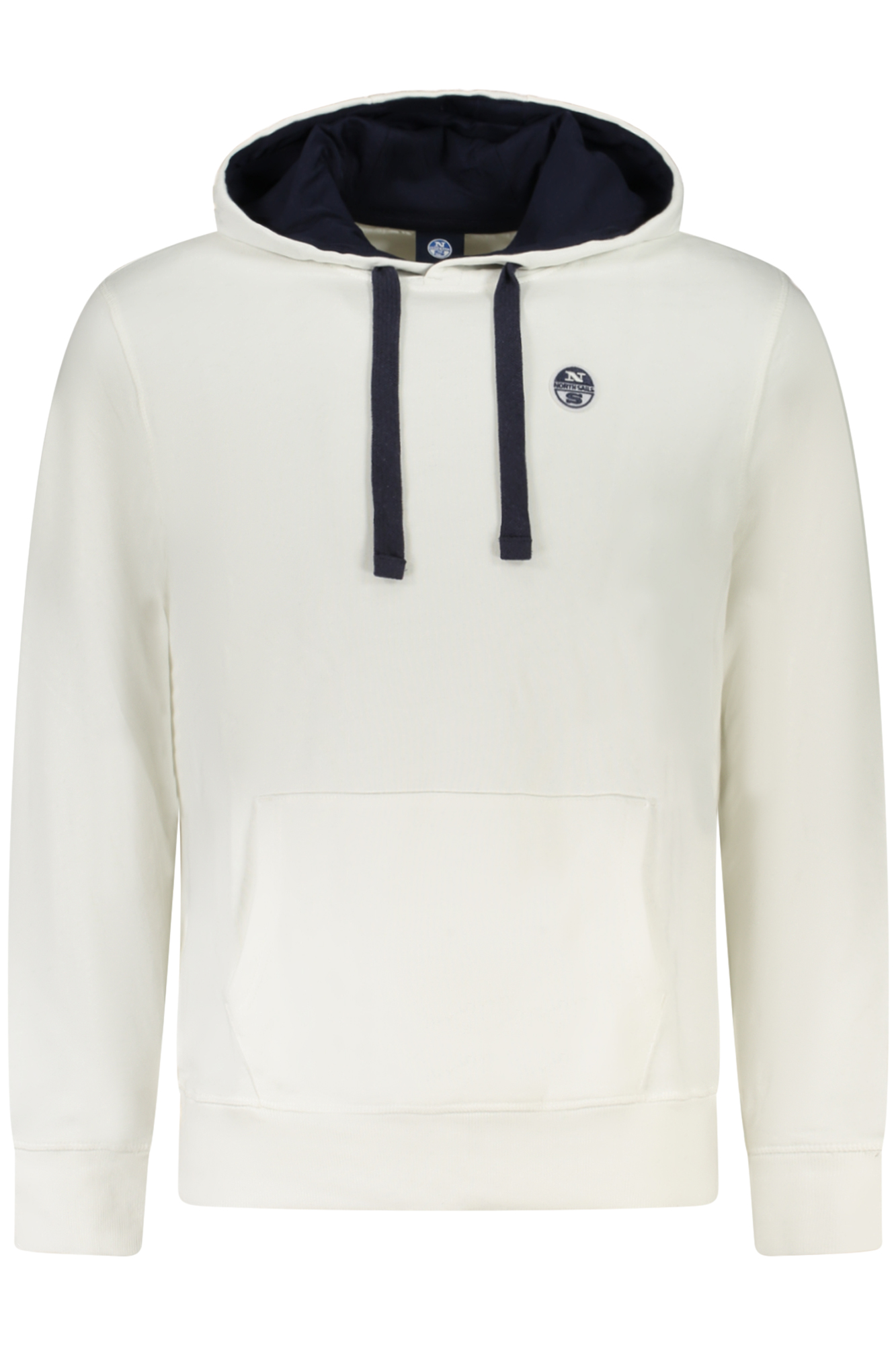 NORTH SAILS FELPA SENZA ZIP UOMO BIANCO