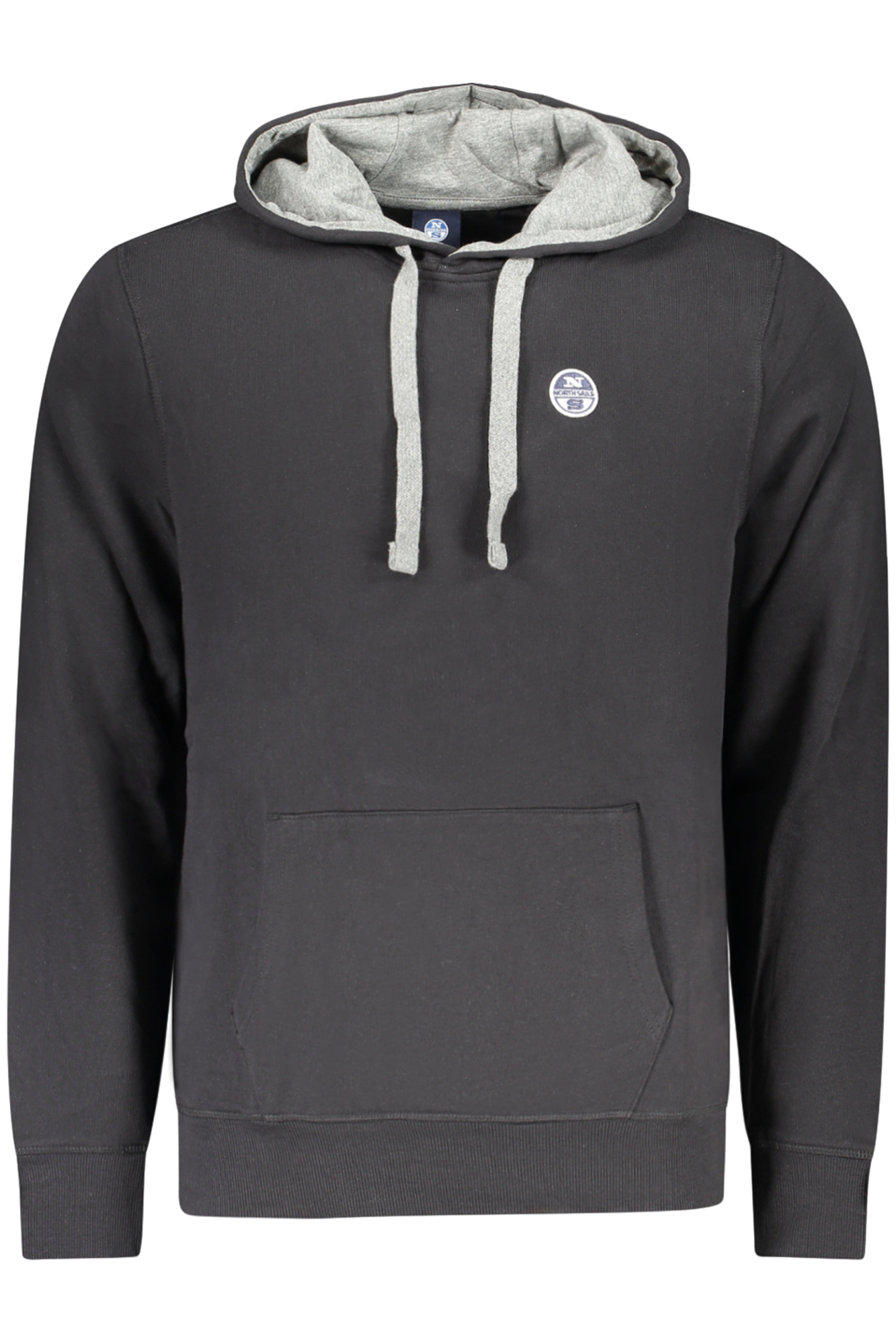 NORTH SAILS FELPA SENZA ZIP UOMO NERO