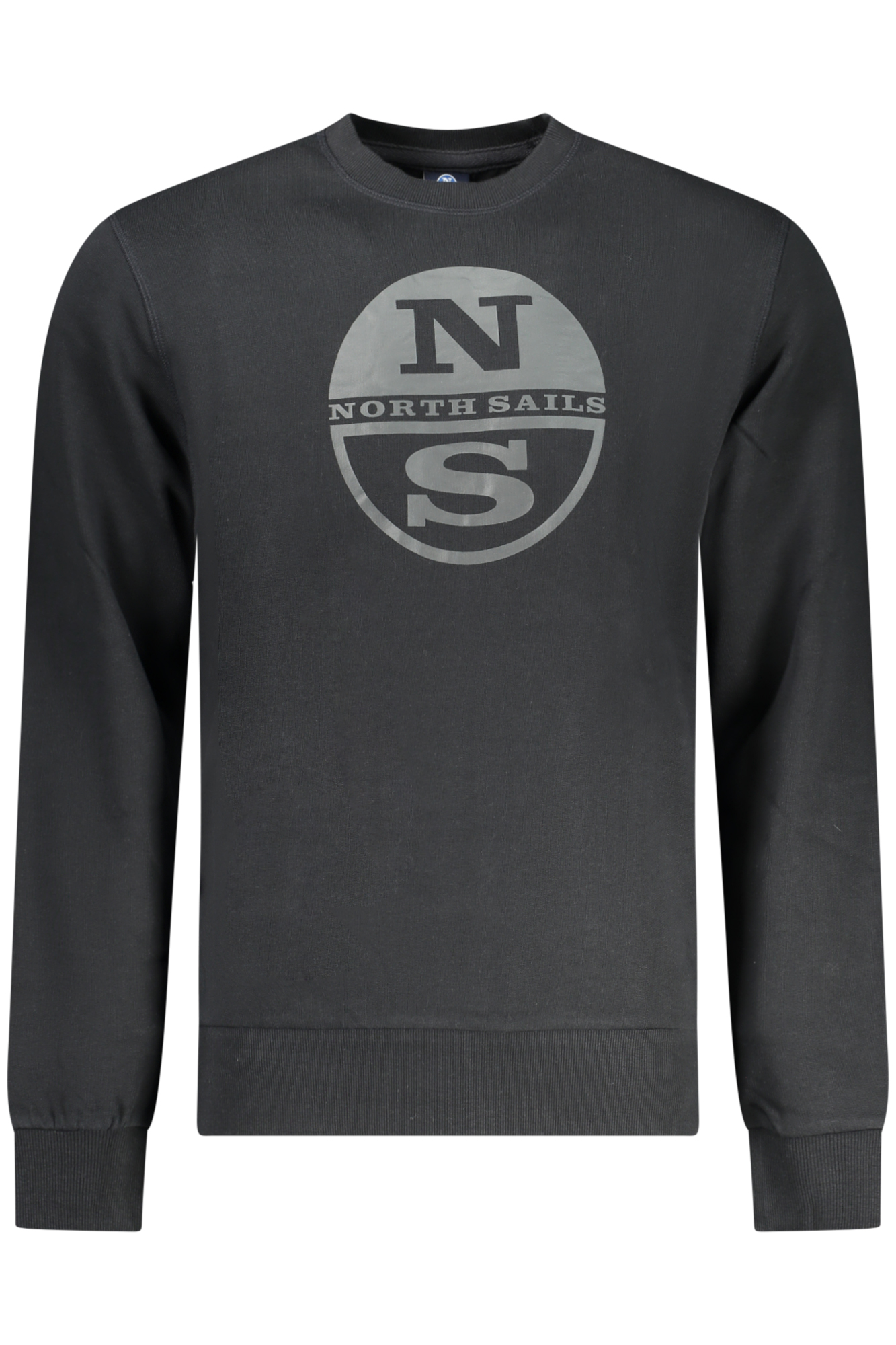 NORTH SAILS FELPA SENZA ZIP UOMO NERO