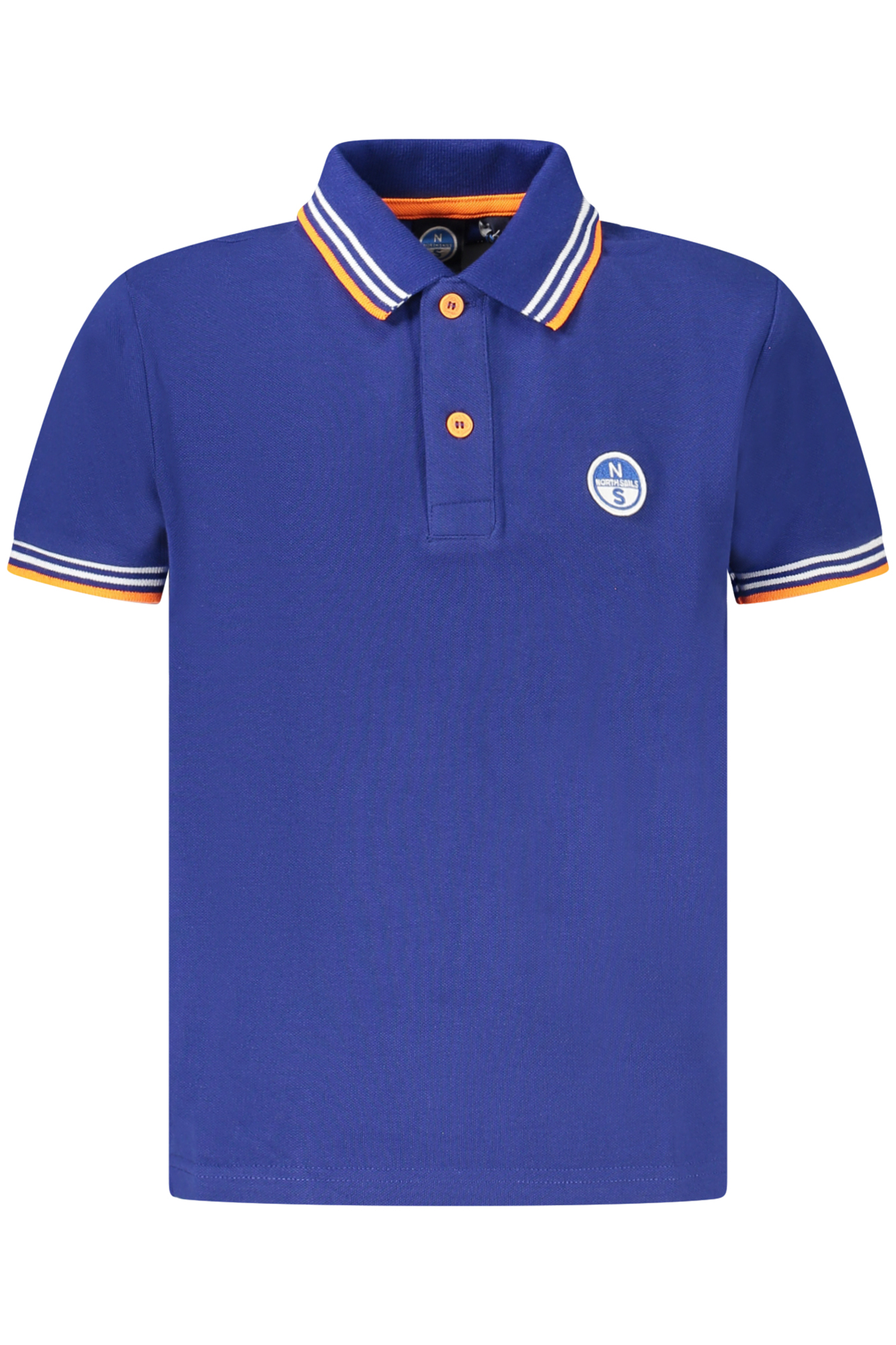 NORTH SAILS POLO MANICHE CORTE BAMBINO BLU
