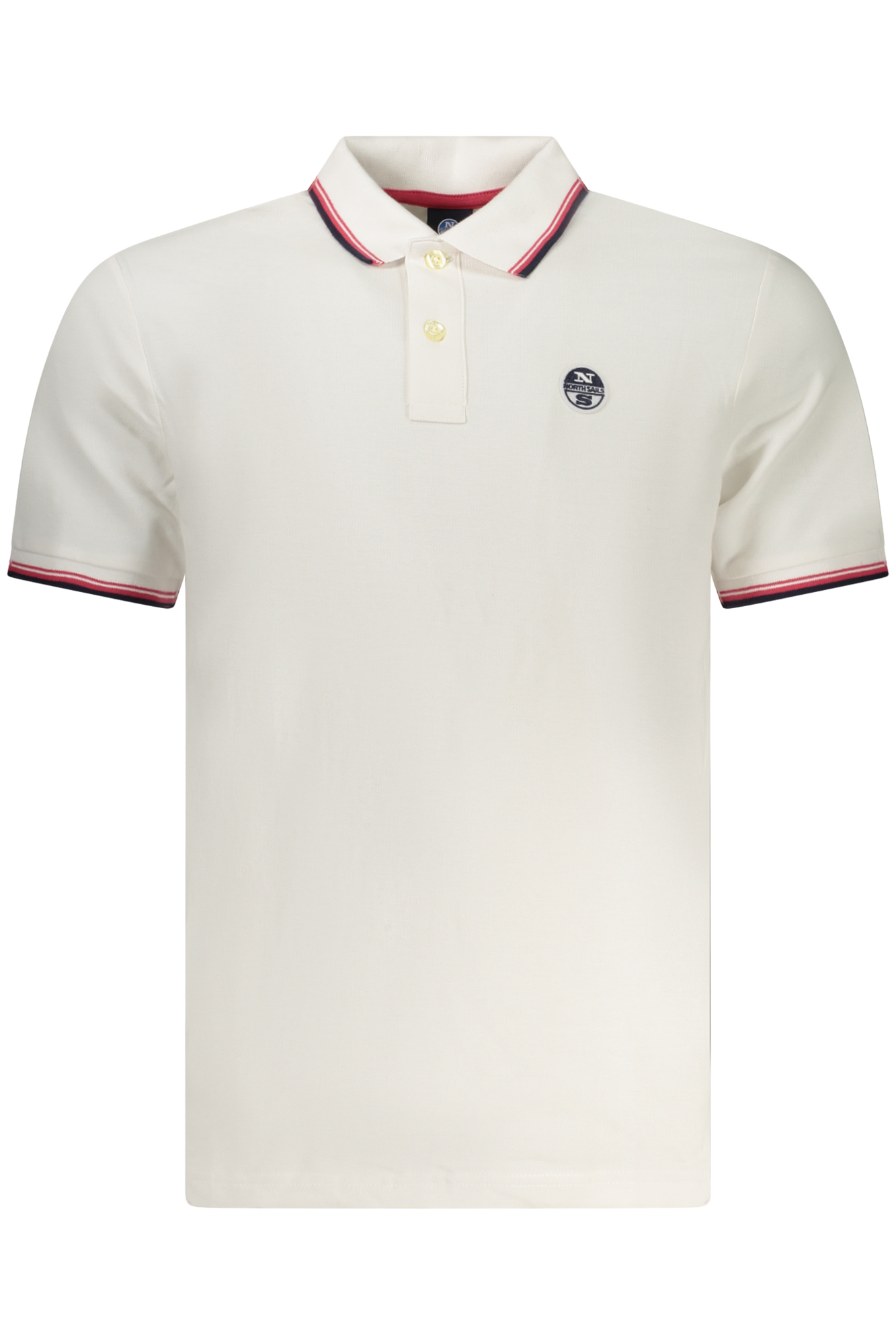 NORTH SAILS POLO MANICHE CORTE UOMO BIANCO