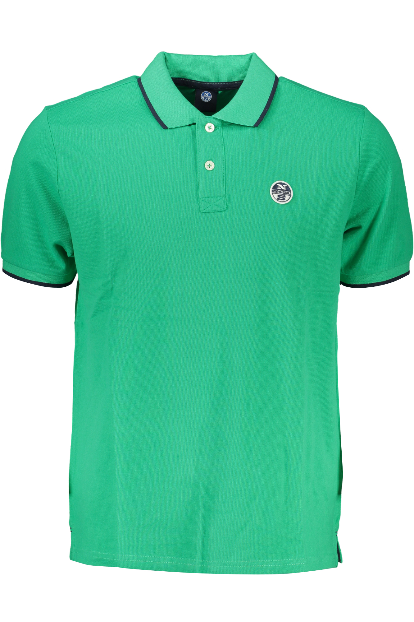 NORTH SAILS POLO MANICHE CORTE UOMO VERDE