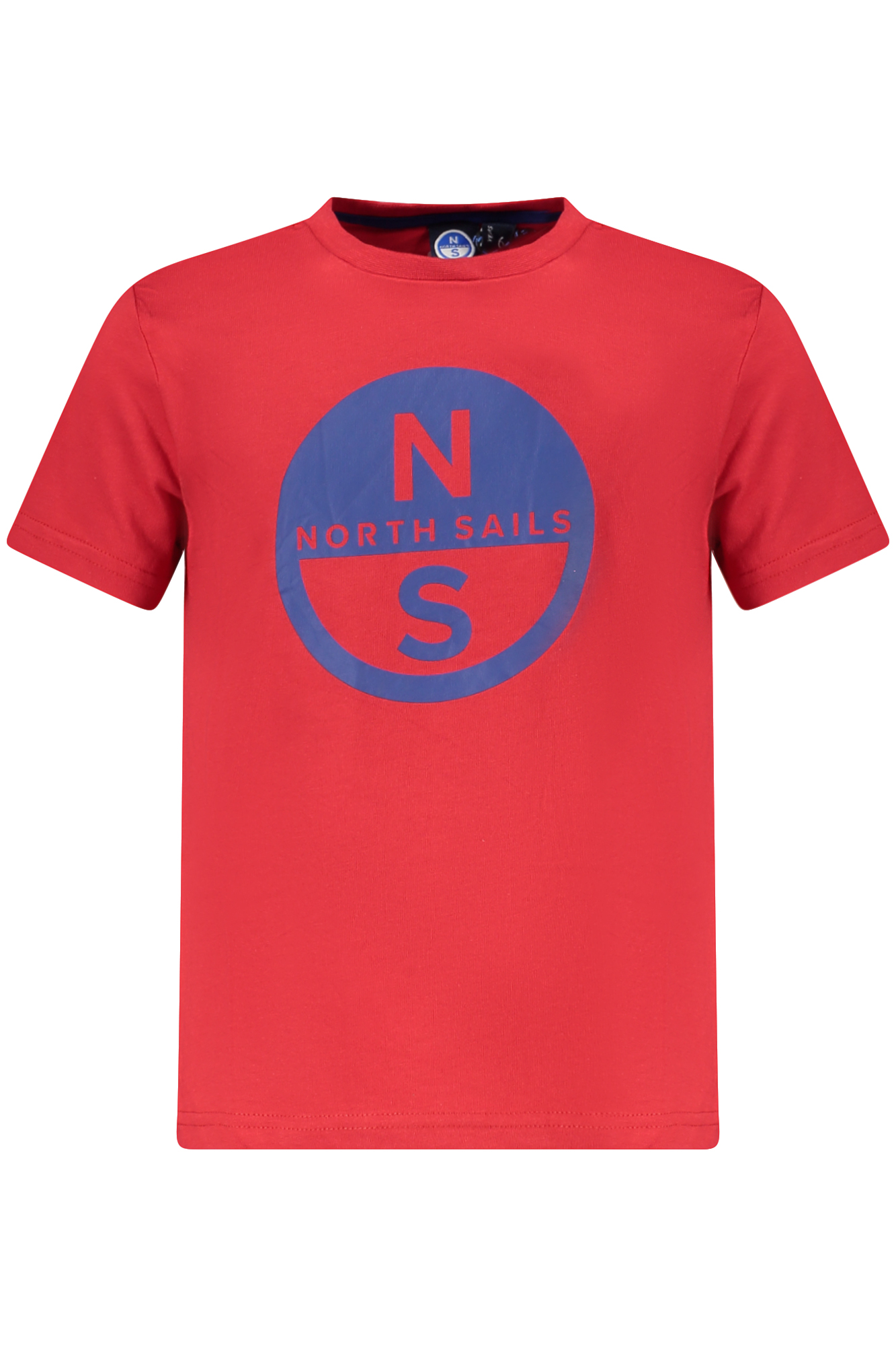 NORTH SAILS T-SHIRT MANICHE CORTE BAMBINO ROSSO