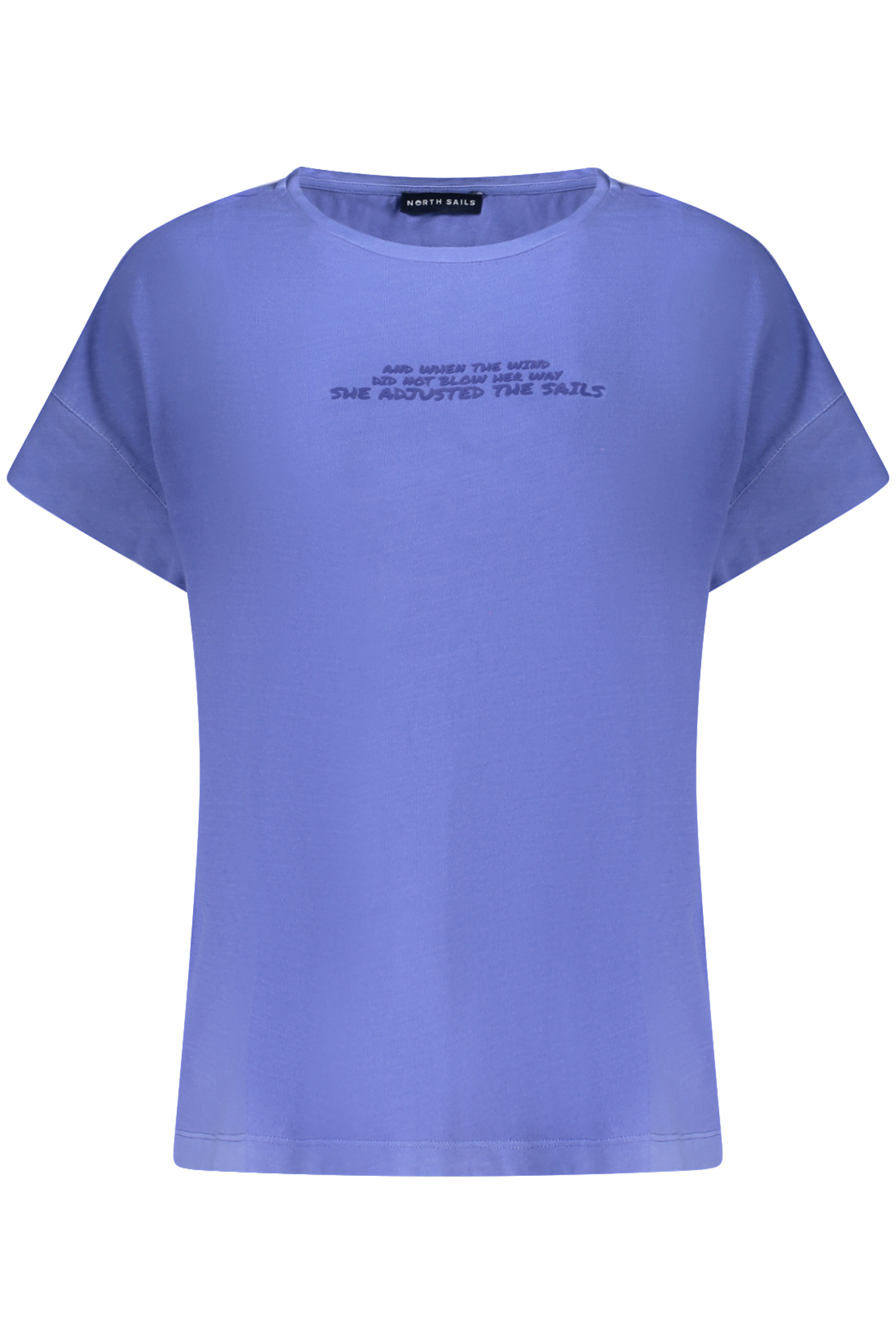 NORTH SAILS T-SHIRT MANICHE CORTE DONNA BLU