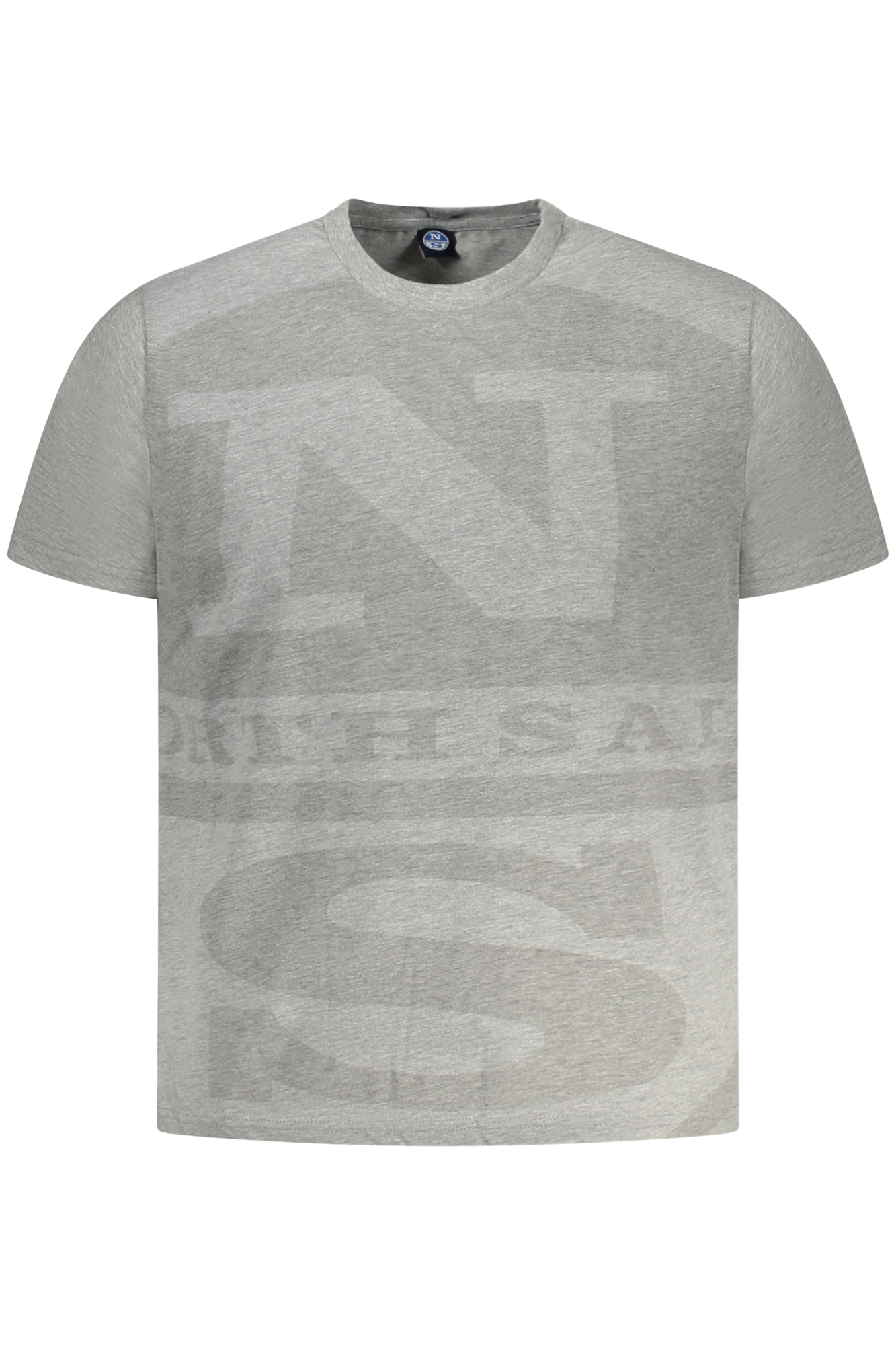 NORTH SAILS T-SHIRT MANICHE CORTE UOMO GRIGIO