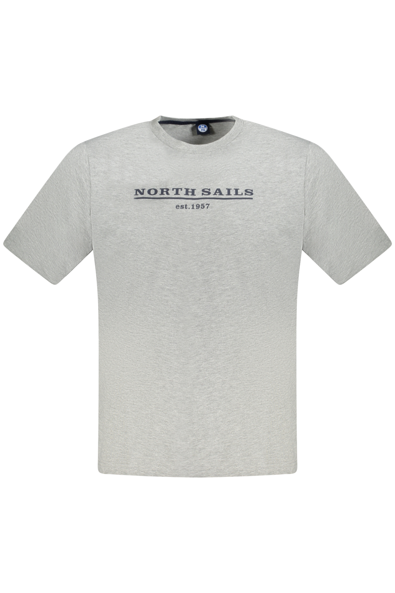 NORTH SAILS T-SHIRT MANICHE CORTE UOMO GRIGIO