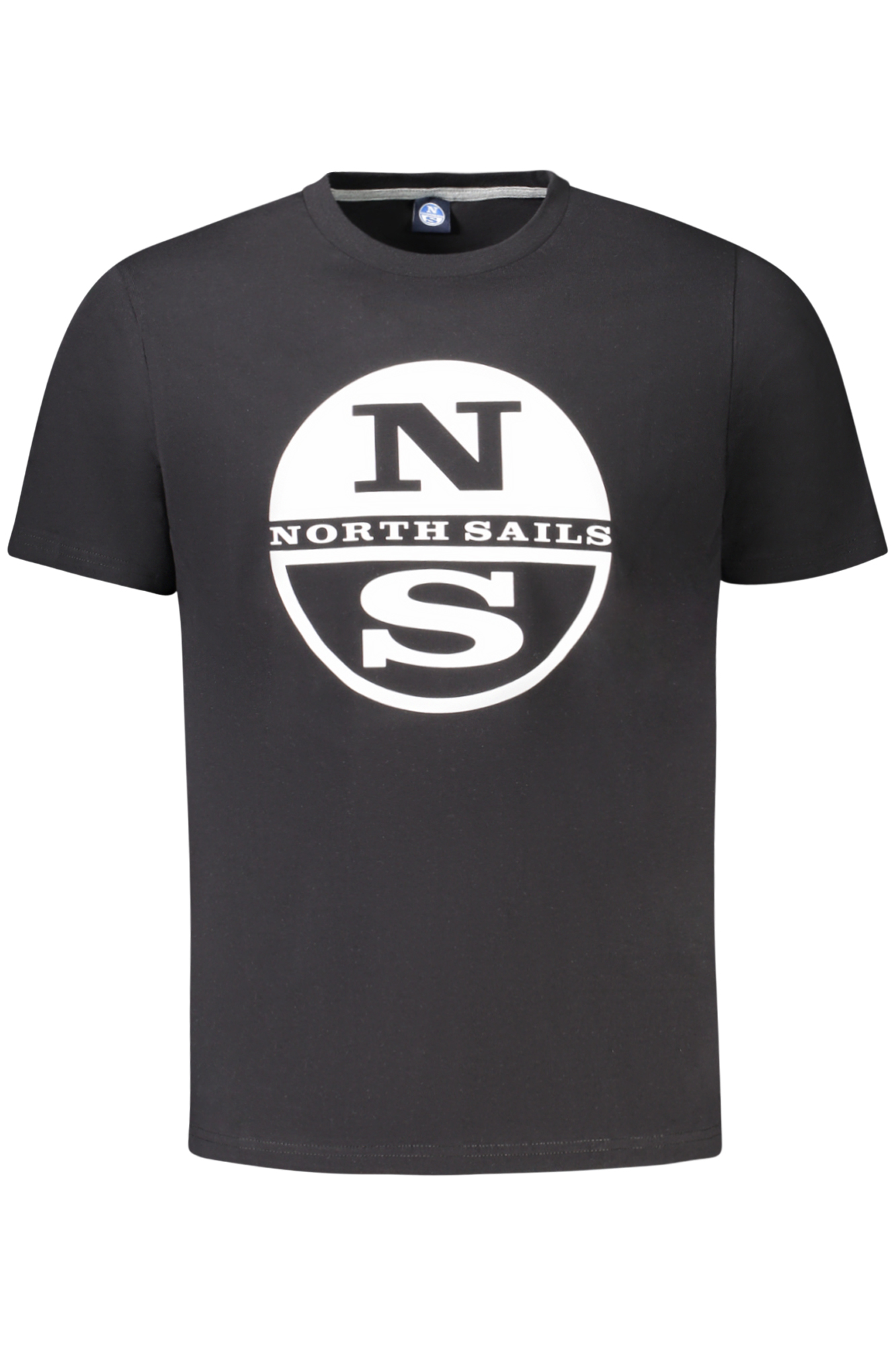 NORTH SAILS T-SHIRT MANICHE CORTE UOMO NERO