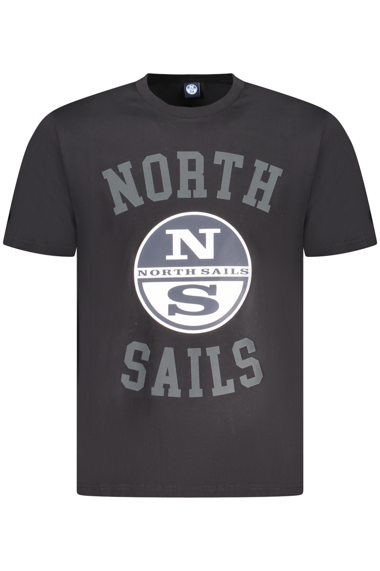 NORTH SAILS T-SHIRT MANICHE CORTE UOMO NERO