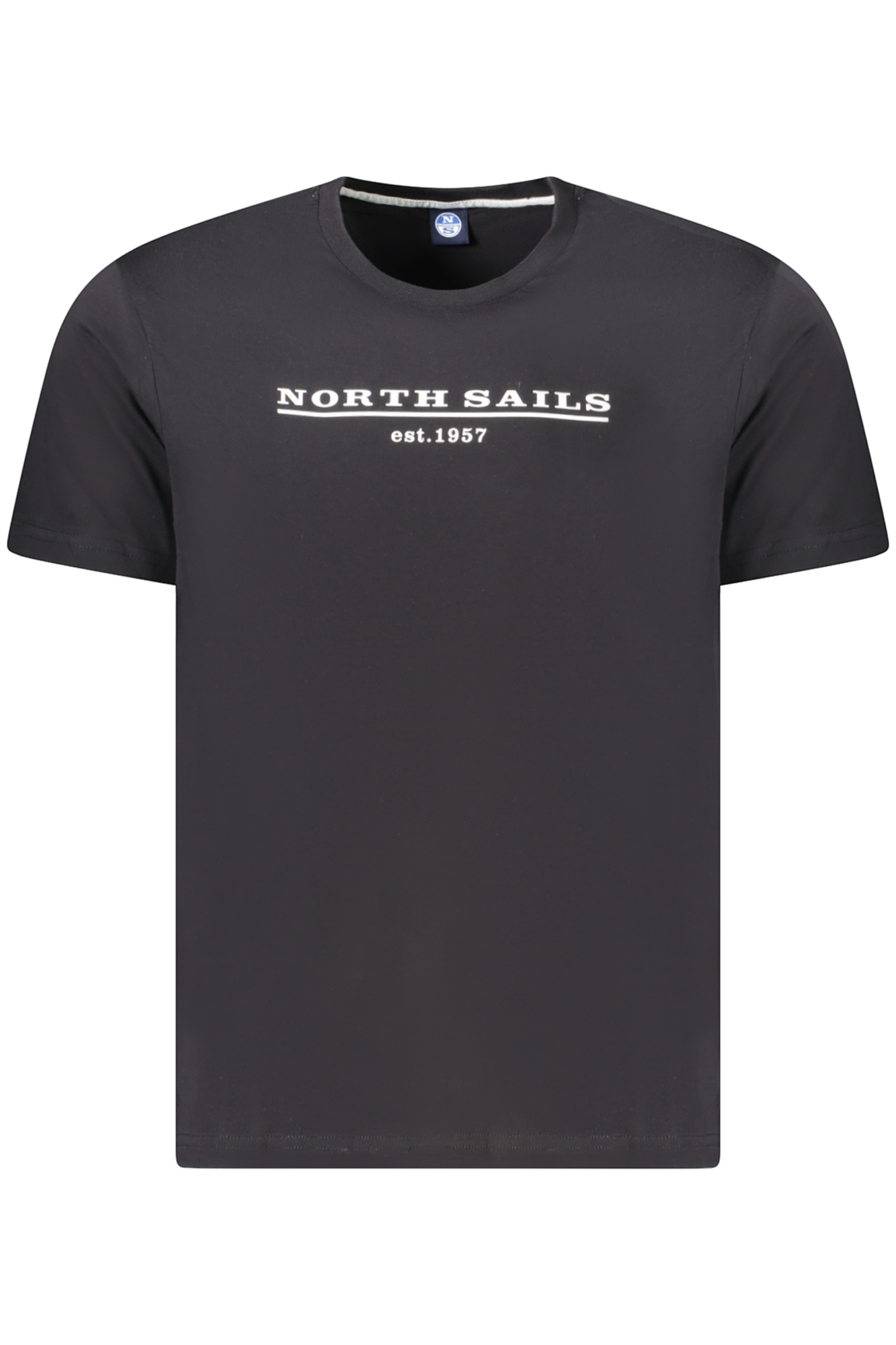 NORTH SAILS T-SHIRT MANICHE CORTE UOMO NERO