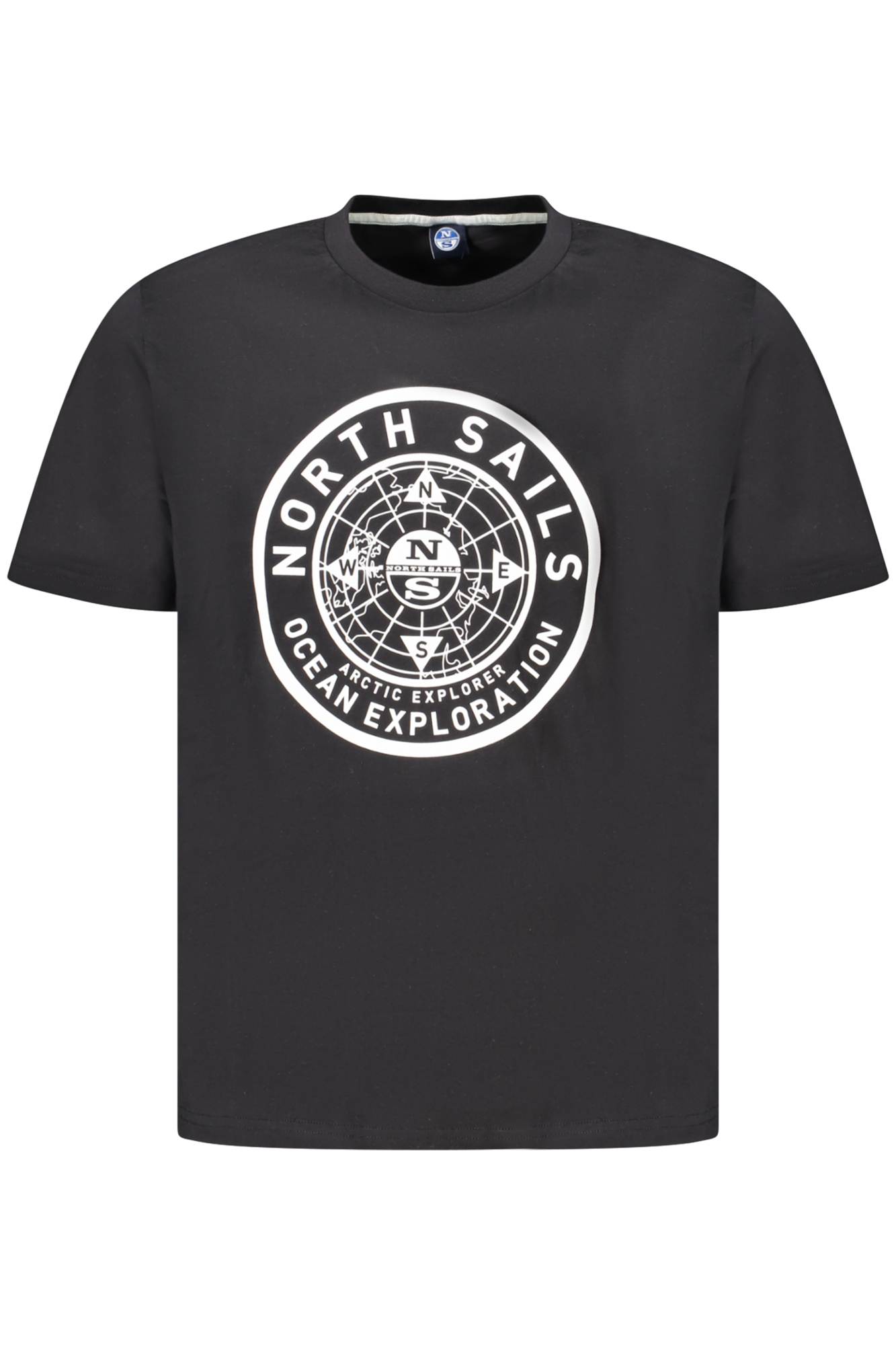 NORTH SAILS T-SHIRT MANICHE CORTE UOMO NERO