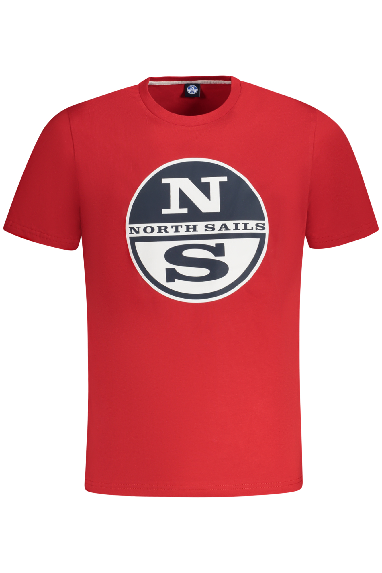 NORTH SAILS T-SHIRT MANICHE CORTE UOMO ROSSO