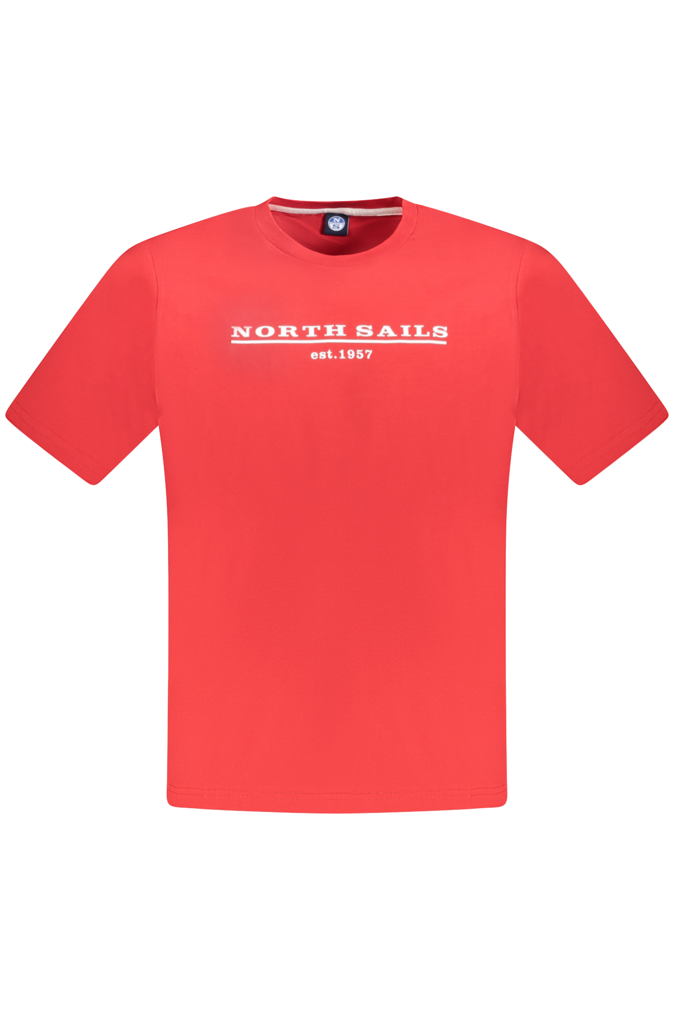 NORTH SAILS T-SHIRT MANICHE CORTE UOMO ROSSO