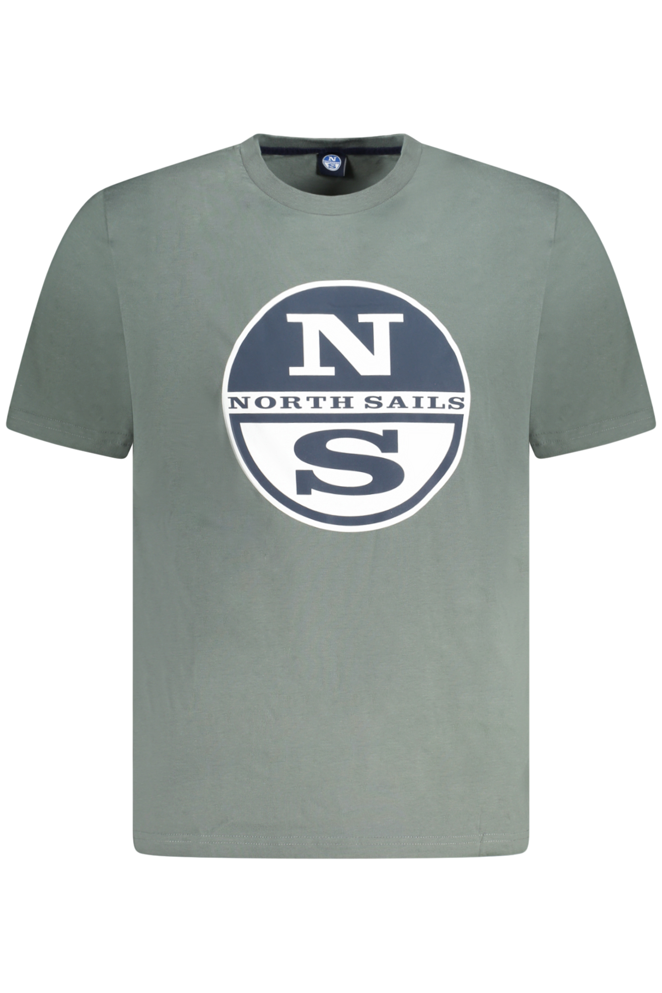 NORTH SAILS T-SHIRT MANICHE CORTE UOMO VERDE