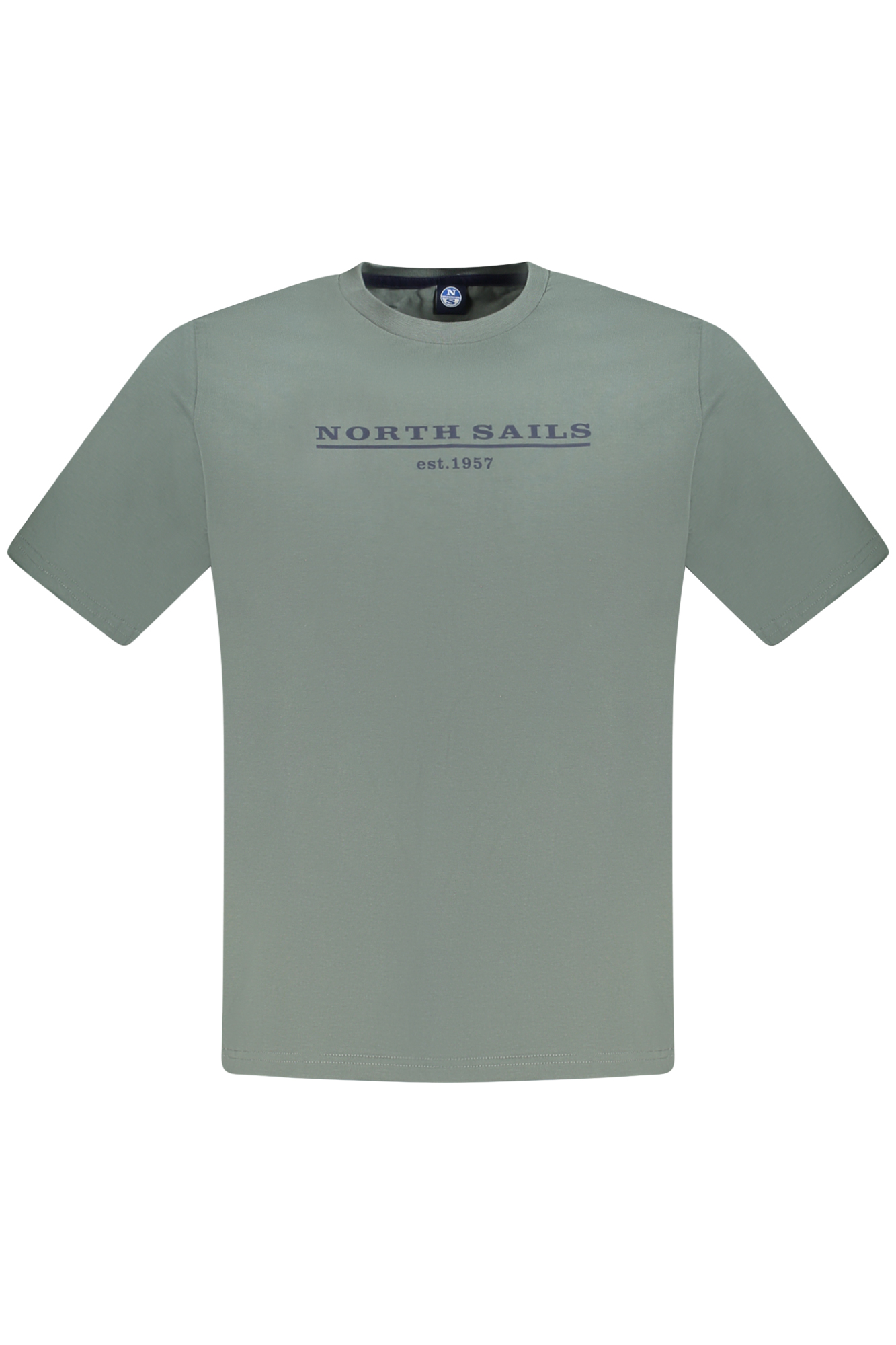NORTH SAILS T-SHIRT MANICHE CORTE UOMO VERDE