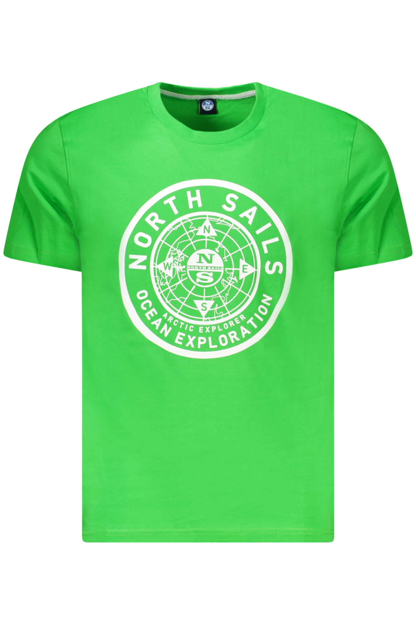NORTH SAILS T-SHIRT MANICHE CORTE UOMO VERDE