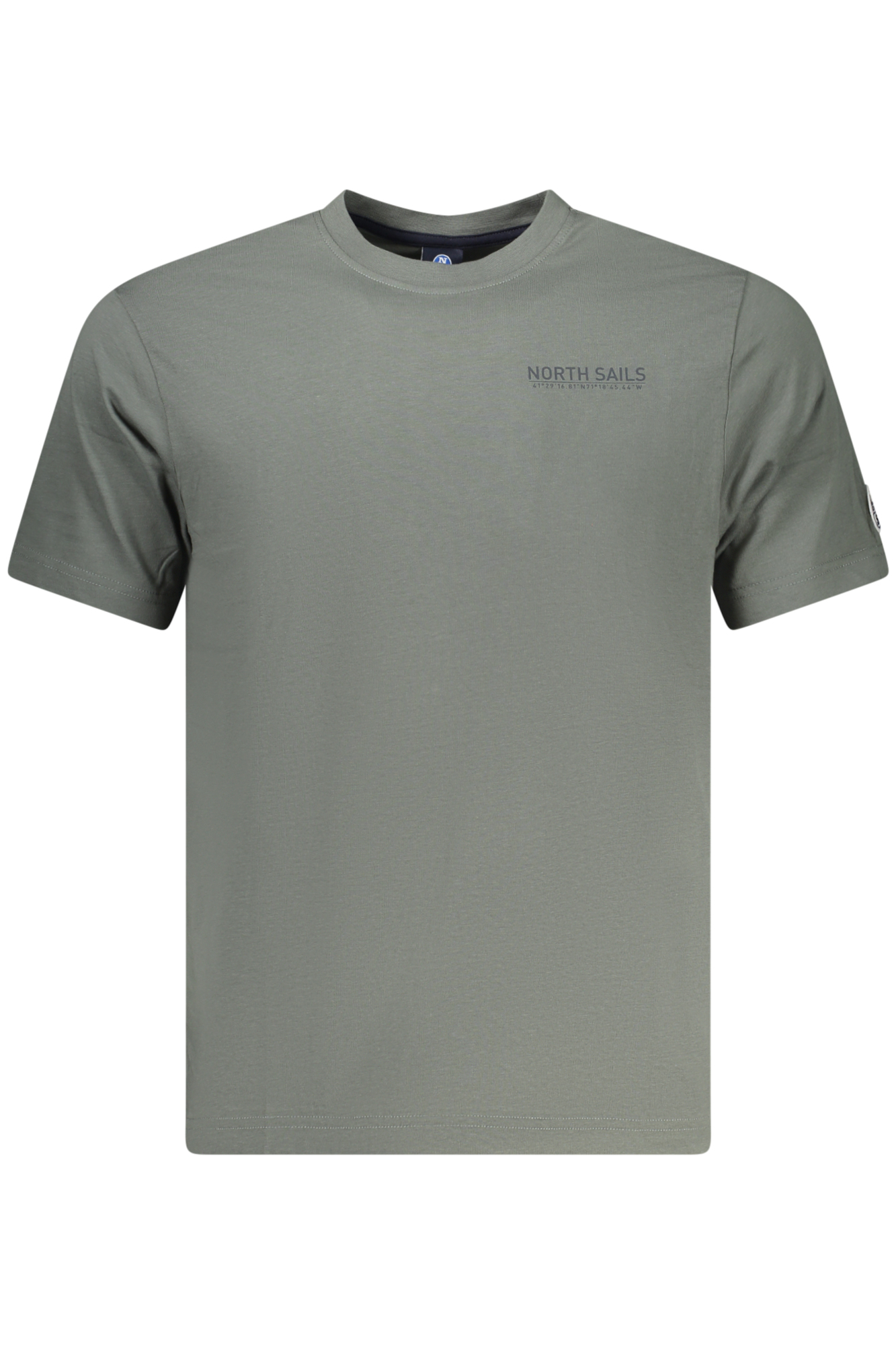 NORTH SAILS T-SHIRT MANICHE CORTE UOMO VERDE
