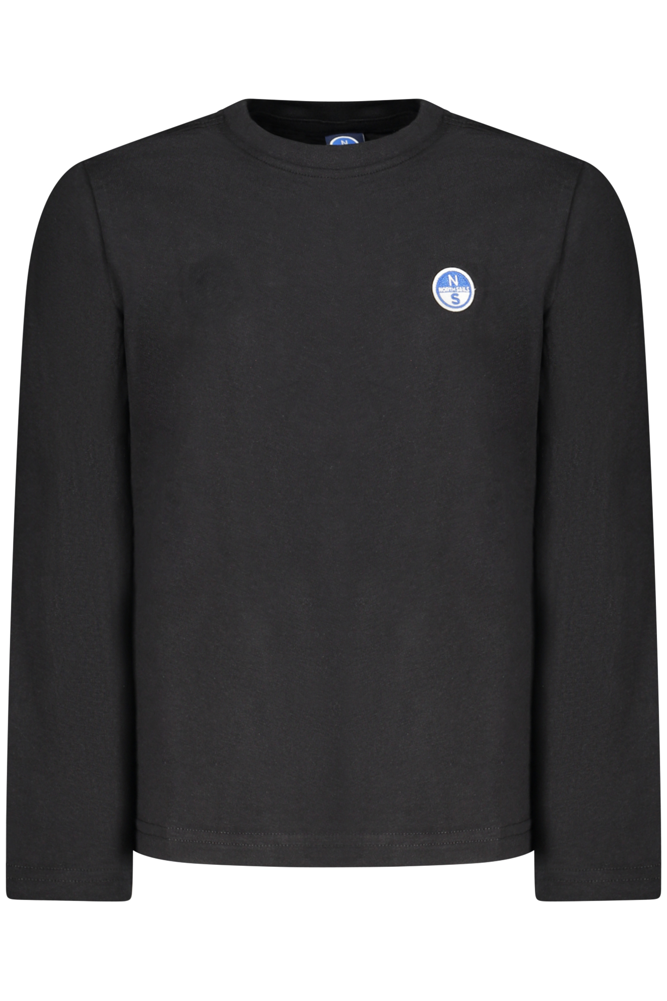 NORTH SAILS T-SHIRT MANICHE LUNGHE BAMBINO NERO