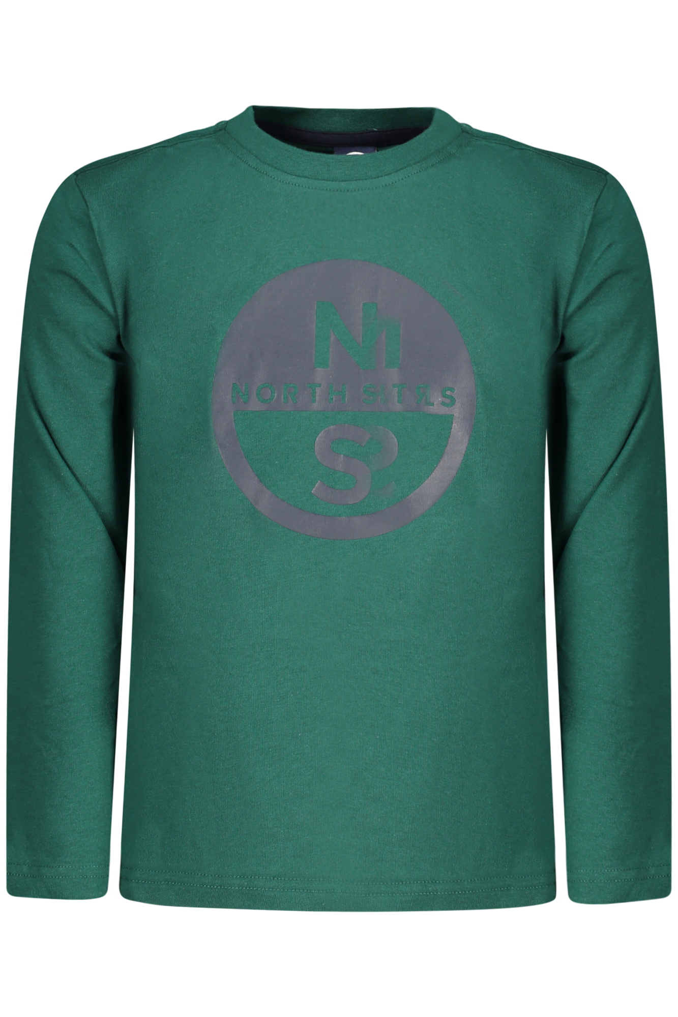 NORTH SAILS T-SHIRT MANICHE LUNGHE BAMBINO VERDE