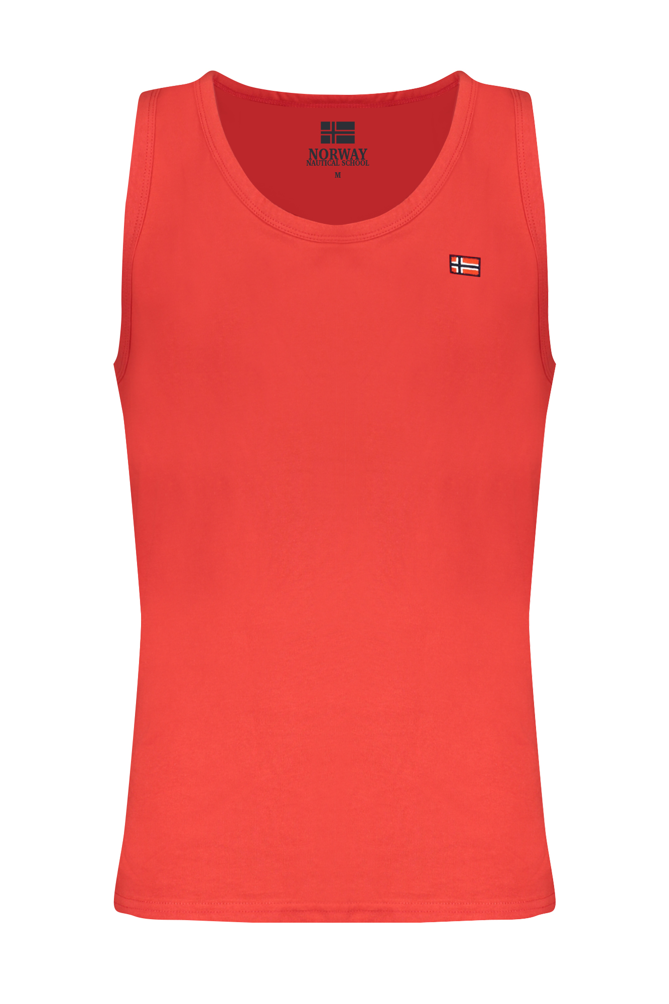 NORWAY 1963 CANOTTA UOMO ROSSO