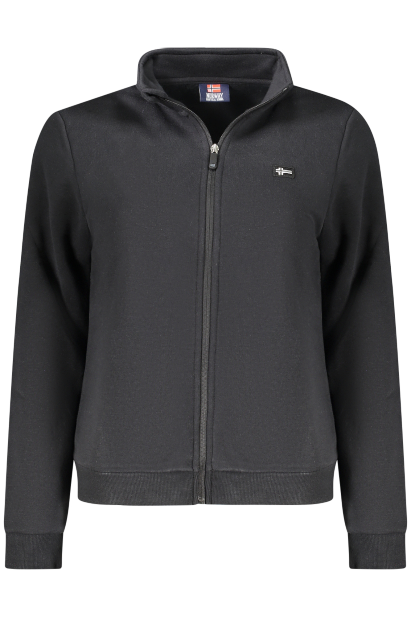 NORWAY 1963 FELPA CON ZIP DONNA NERO